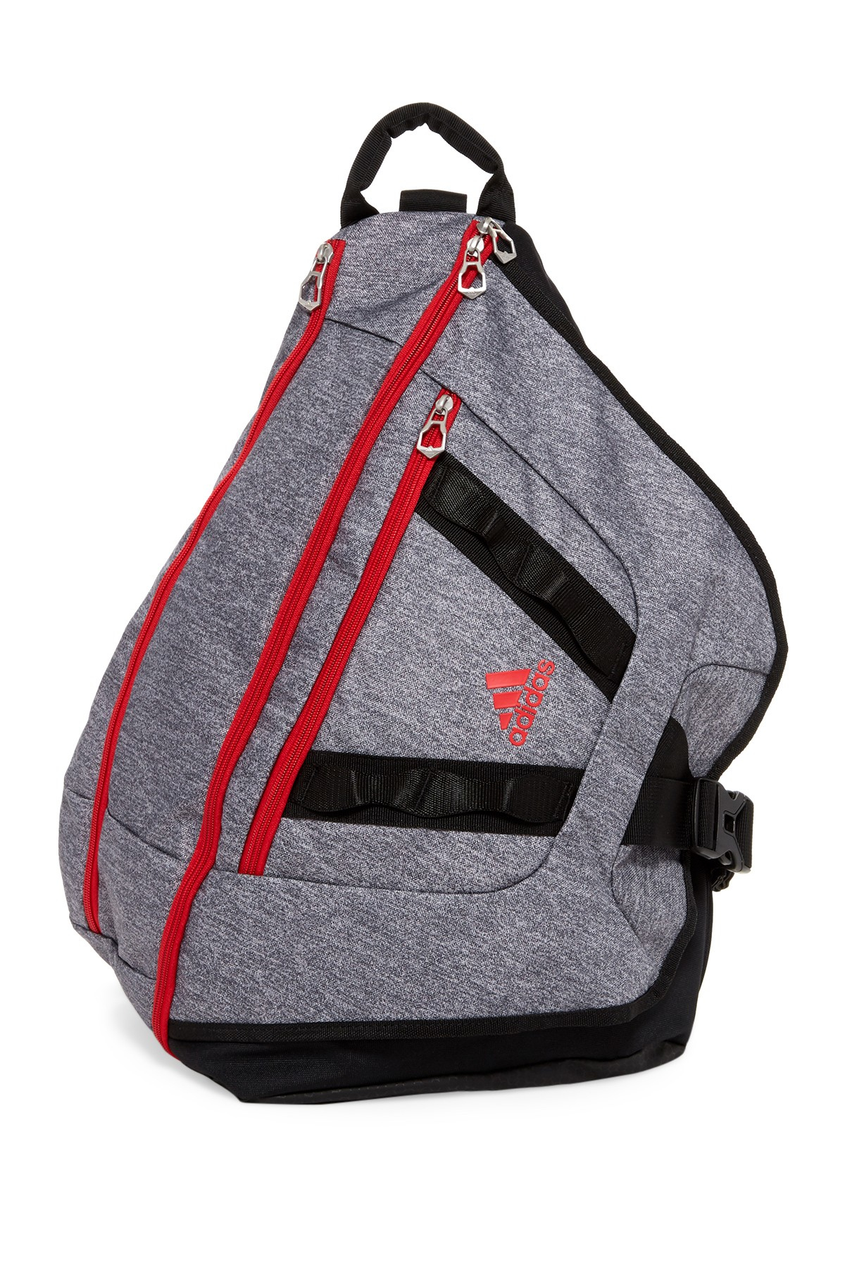 adidas Originals Synthetic Capital Ii Sling Backpack in Gray | Lyst