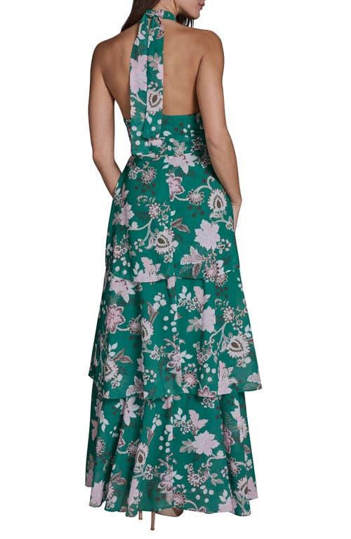 b darlin hunter green dress Gomeza Strapless Cut Out Maxi Dress Dark Green