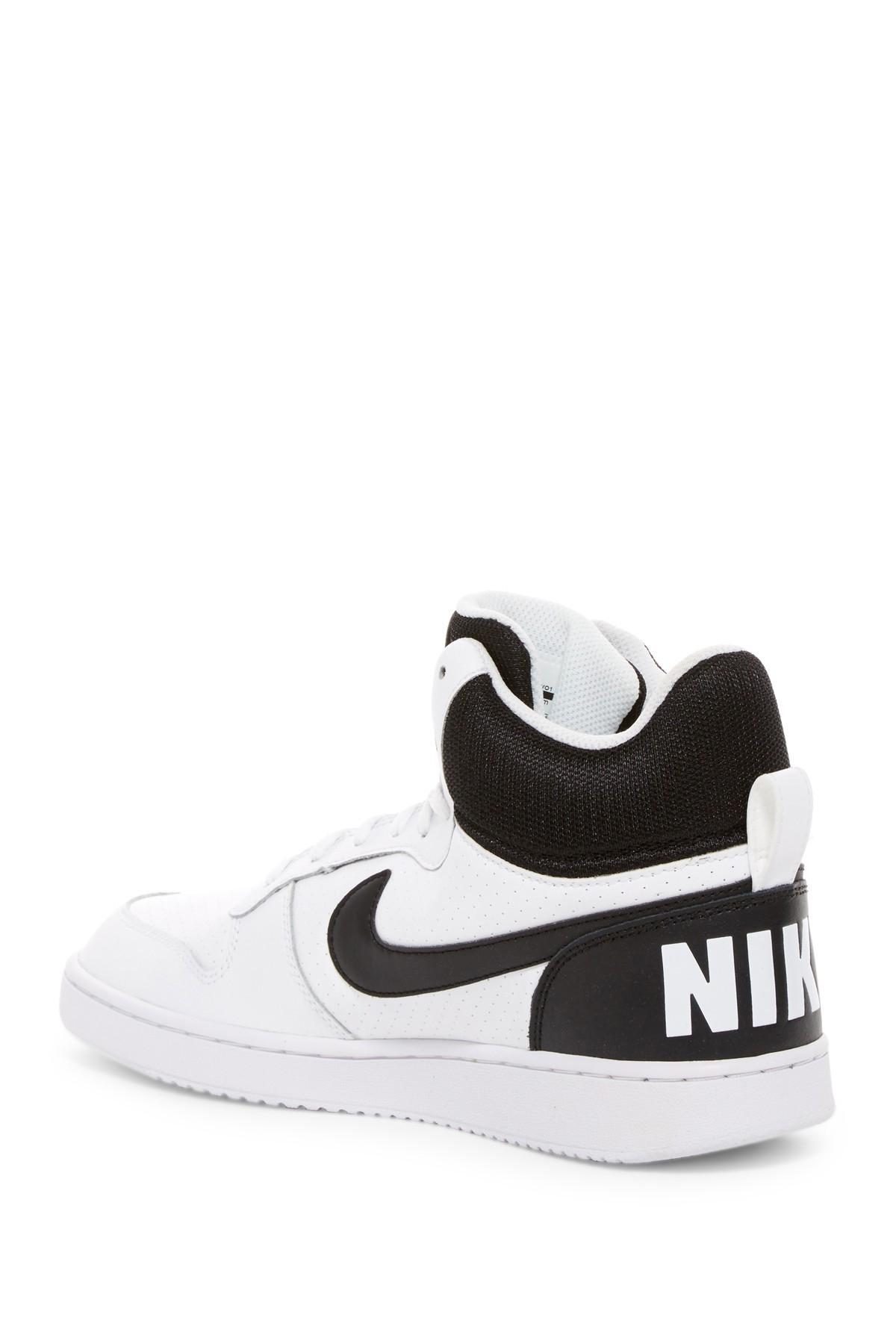 nike court borough mid męskie