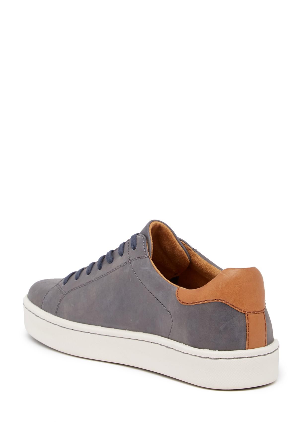 Born Ruben Leather Sneaker in Blue for 