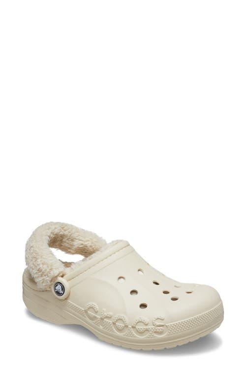 Crocs with fur white new arrivals