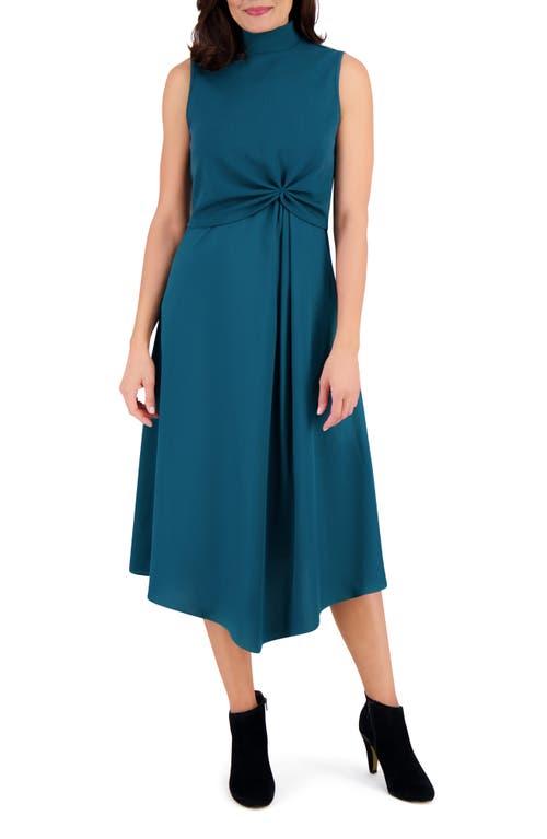 London Times Knit Popover A-Line Dress in Blue | Lyst London Times Knit Popover A-Line Dress in Blue | Lyst