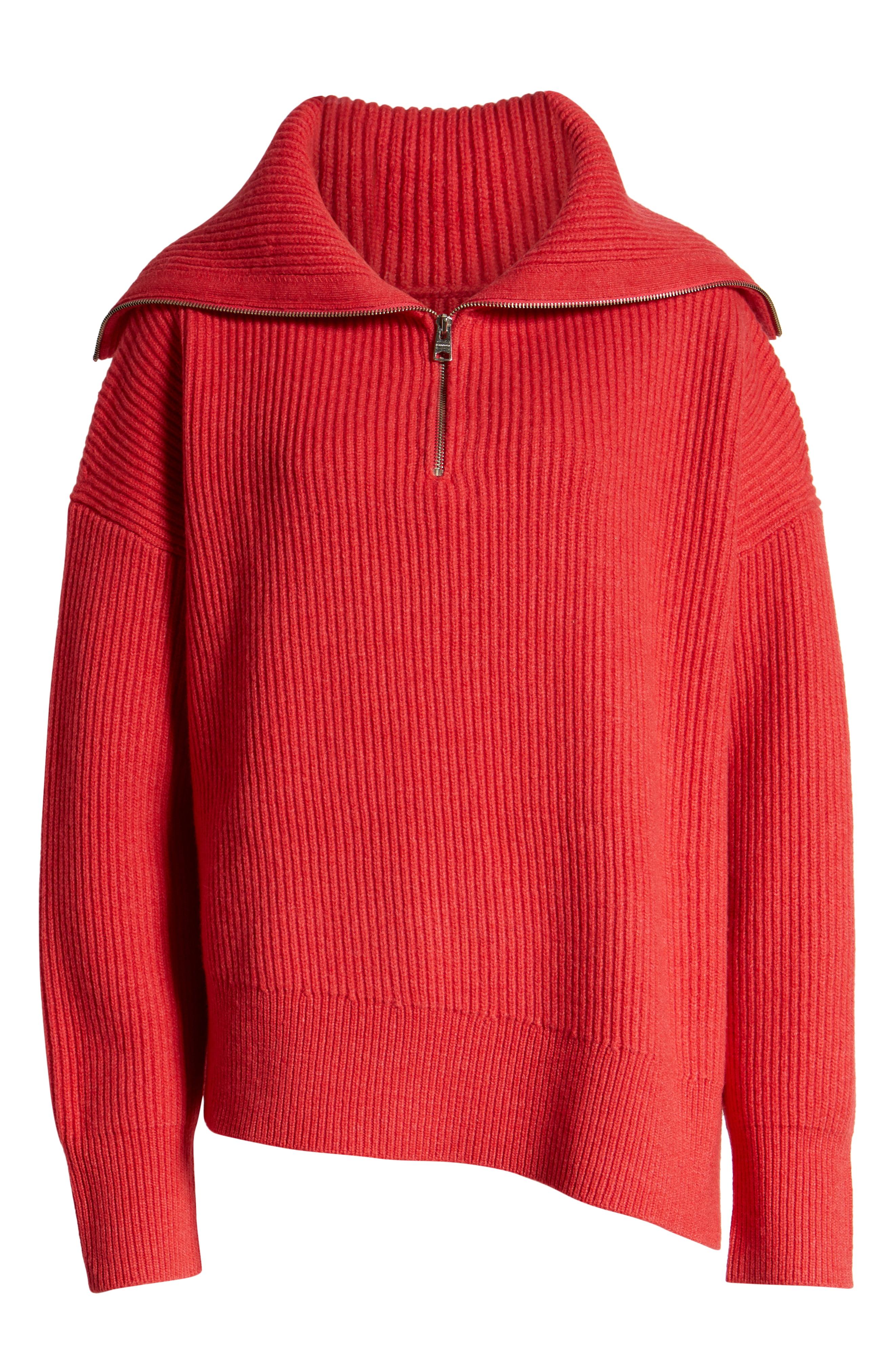 ami roll neck sweater