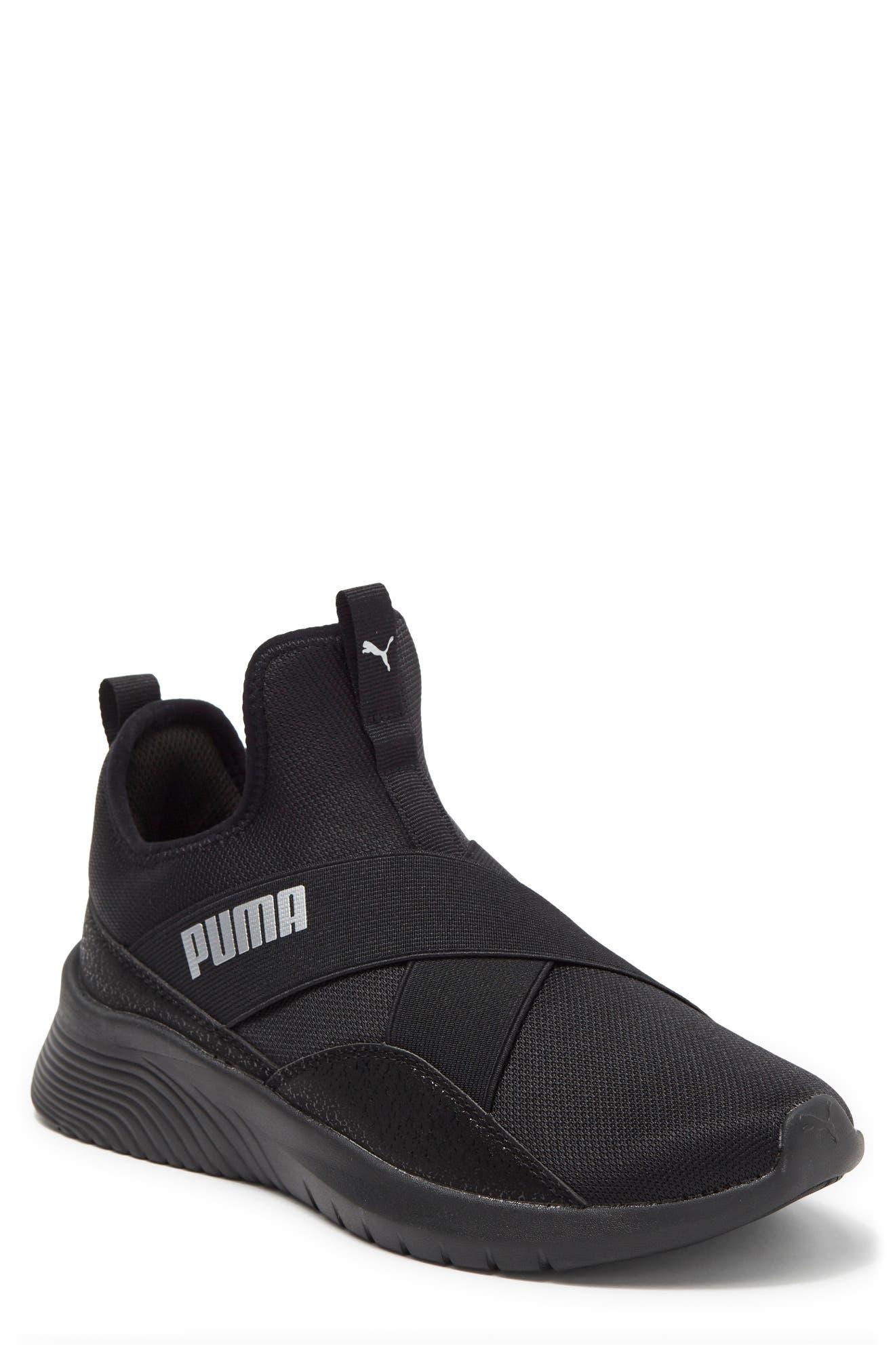 PUMA Radiate Mid Refresh Athletic Sneaker In Black-metallic Silver At  Nordstrom Rack | Lyst