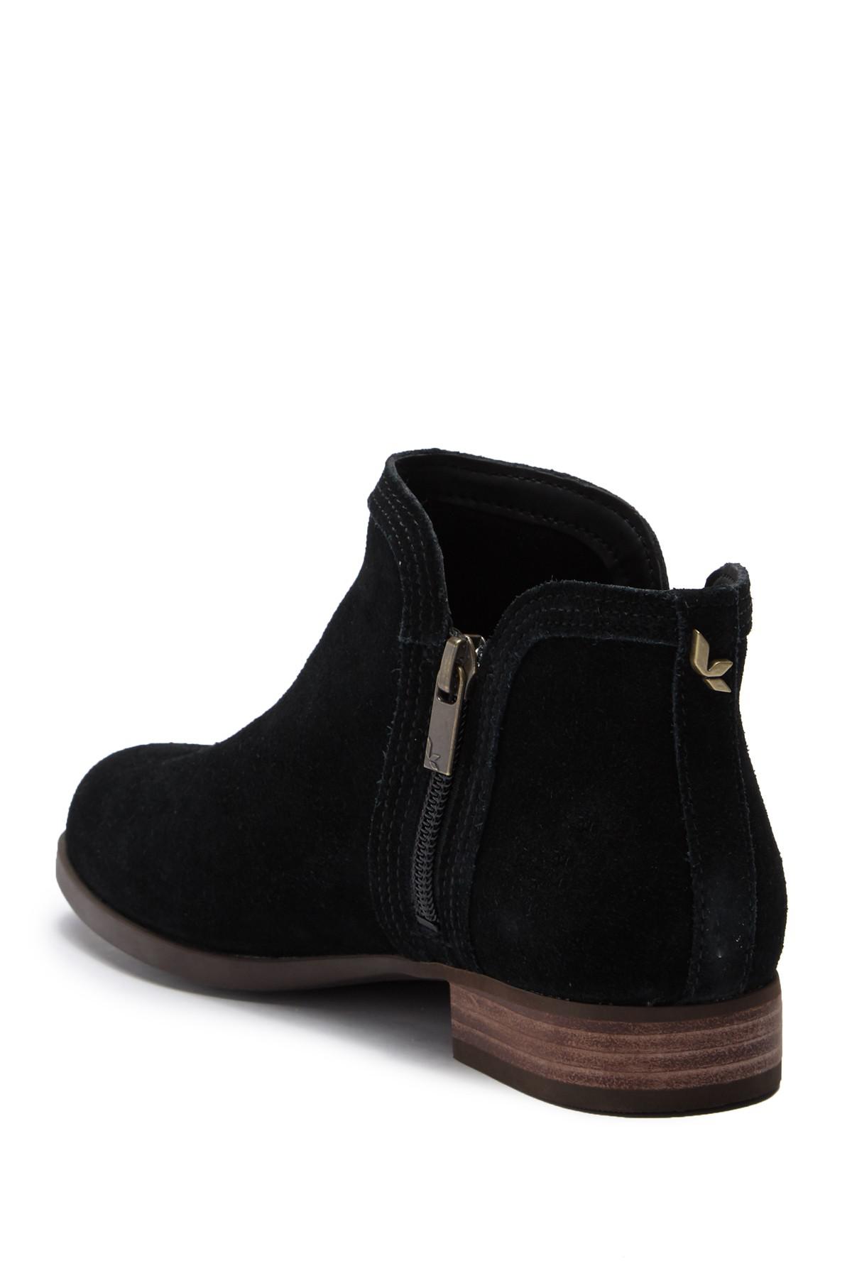 UGG Leather Cheyanna Suede Ankle Bootie 