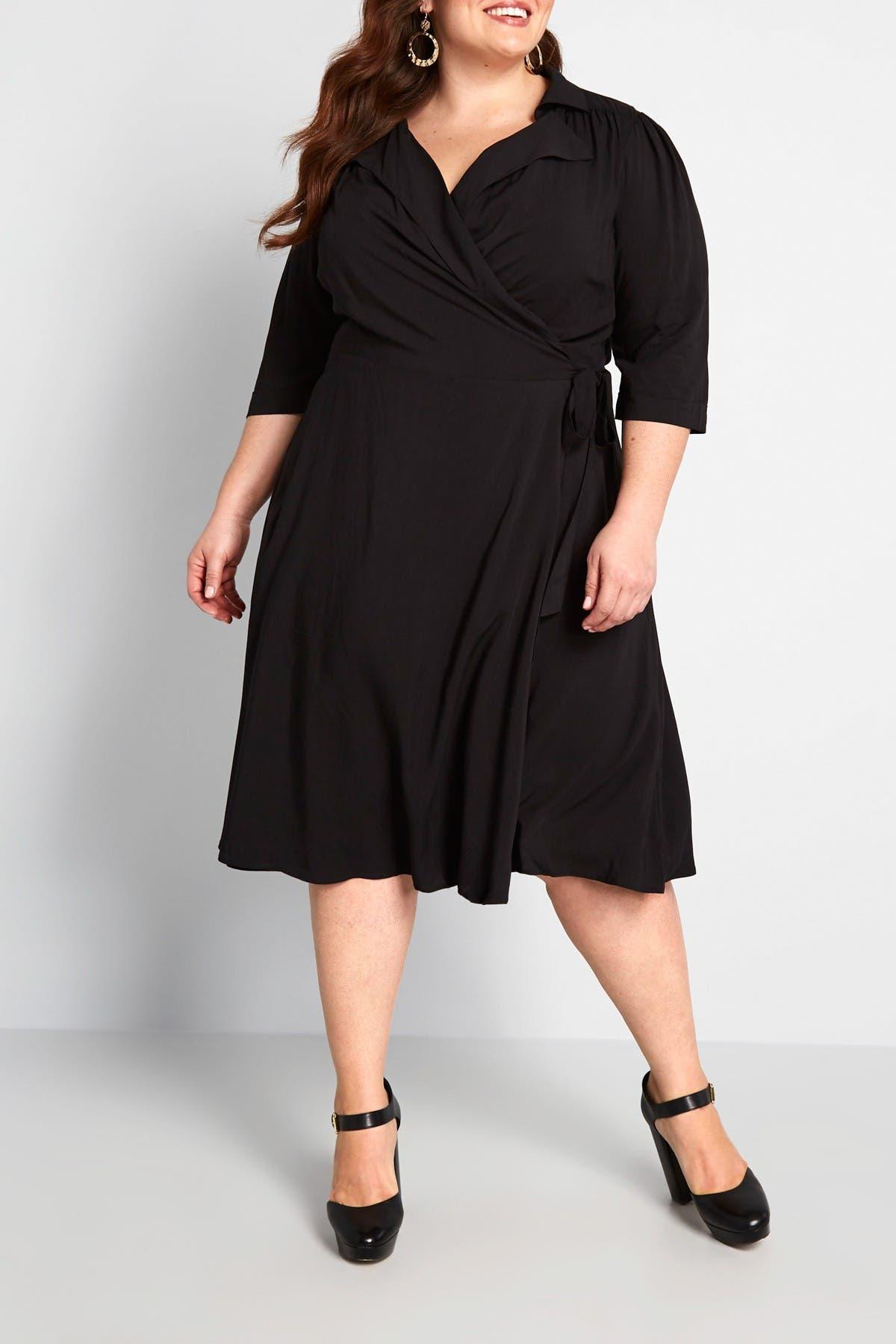 modcloth wrap dress