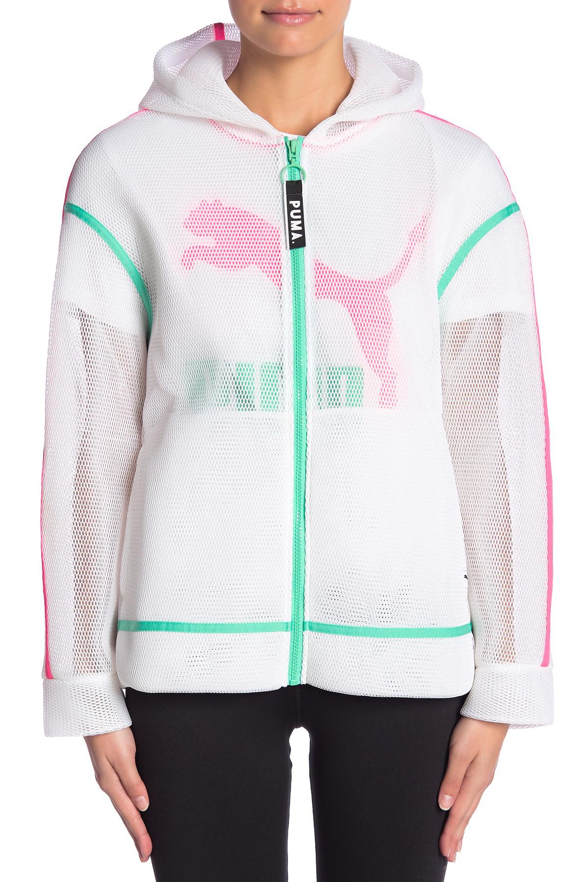 puma chase spacer fz hoodie
