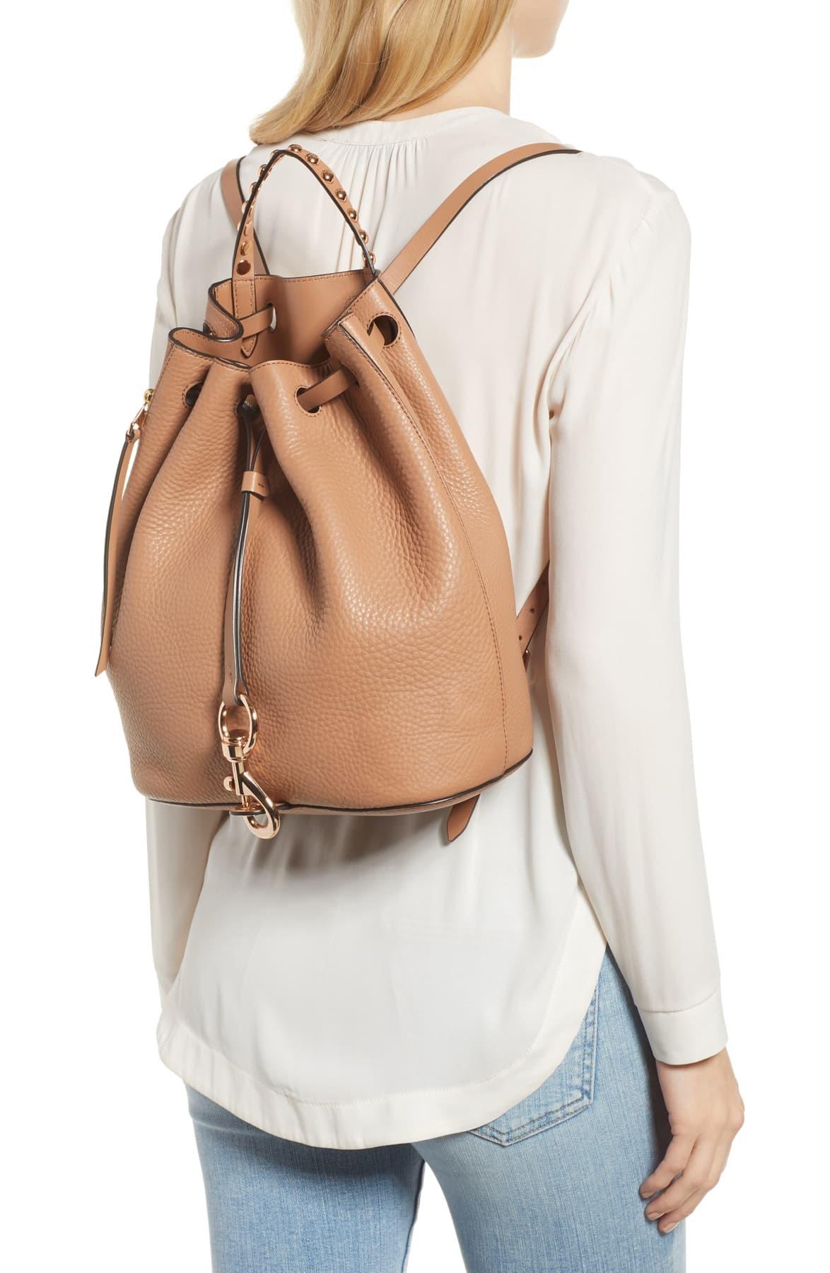 rebecca minkoff blythe backpack desert tan