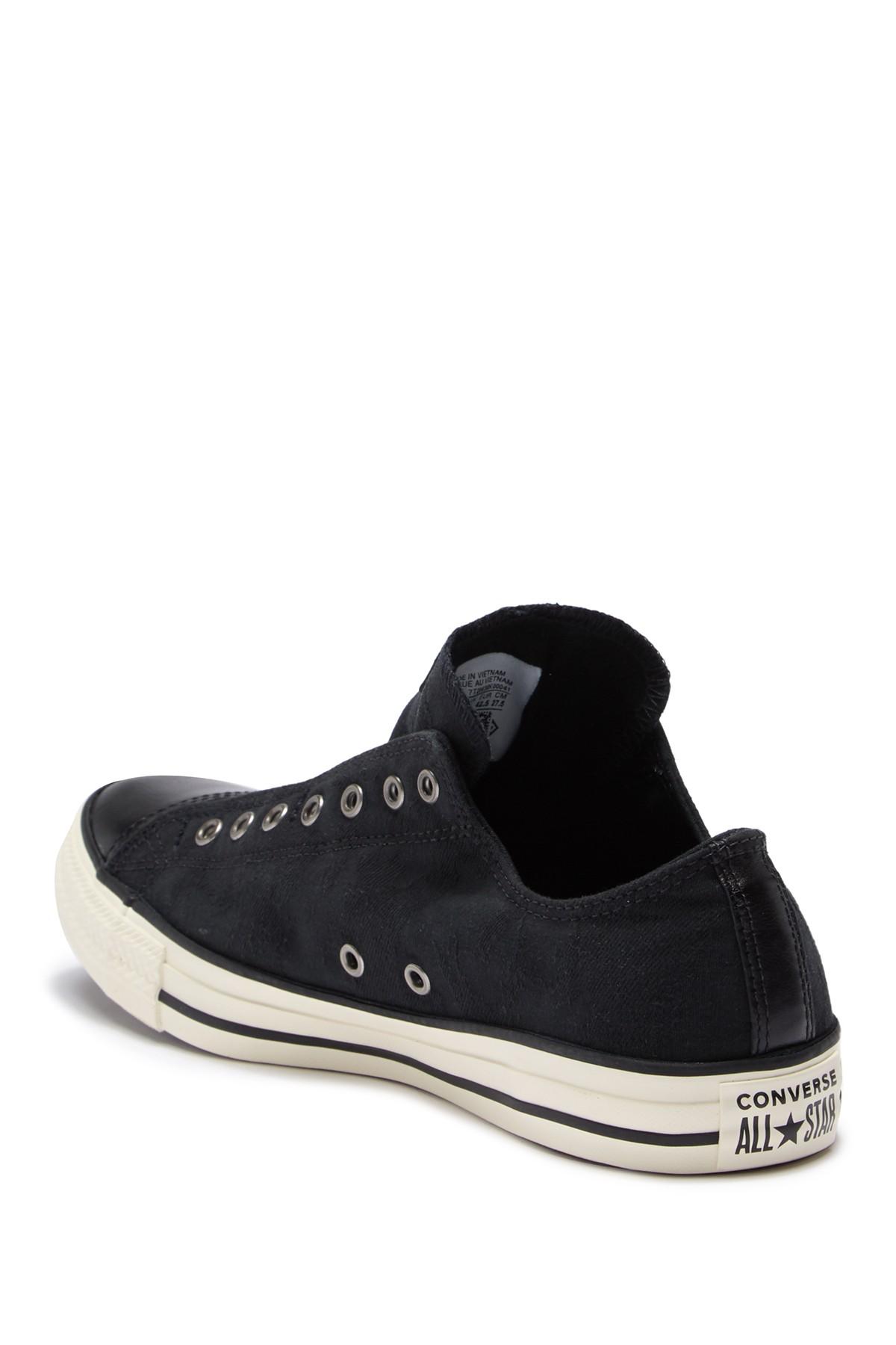 Converse Canvas Chuck Taylor All Star Slip On Laceless Sneaker (unisex ...