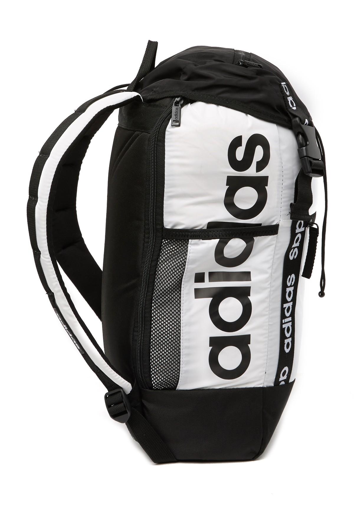 adidas Synthetic Midvale Plus Extra Large Backpack in White/ Black (White)  for Men | Lyst