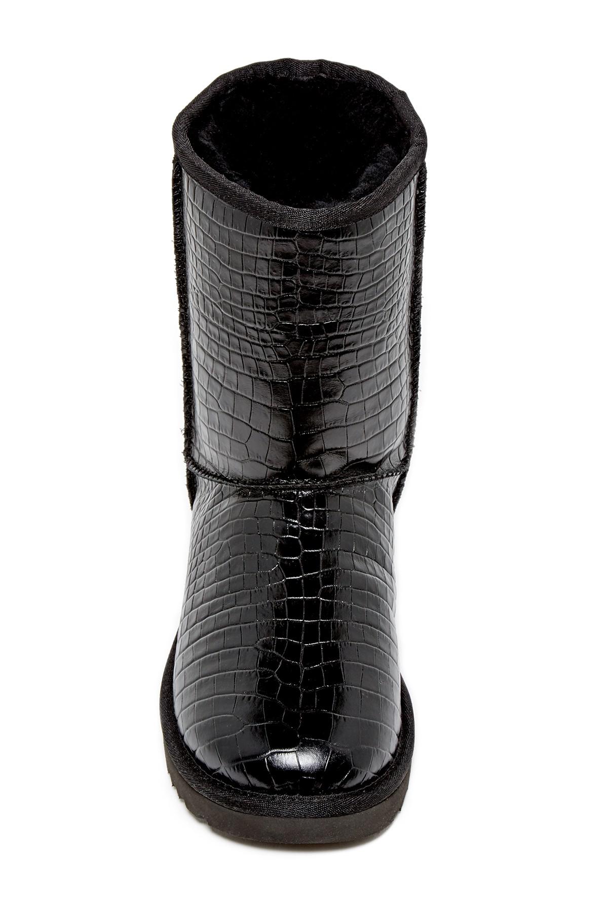 ugg croco black