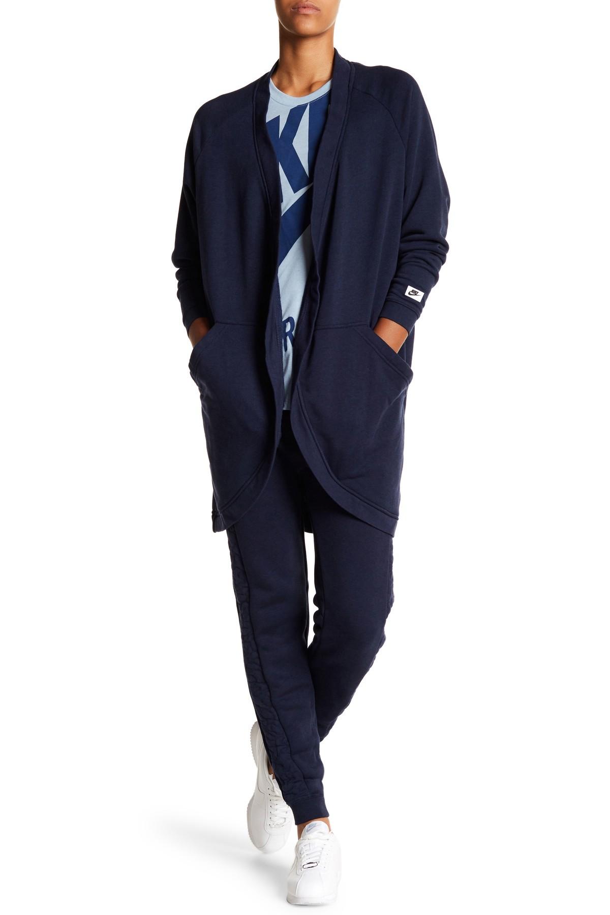 nike open cardigan