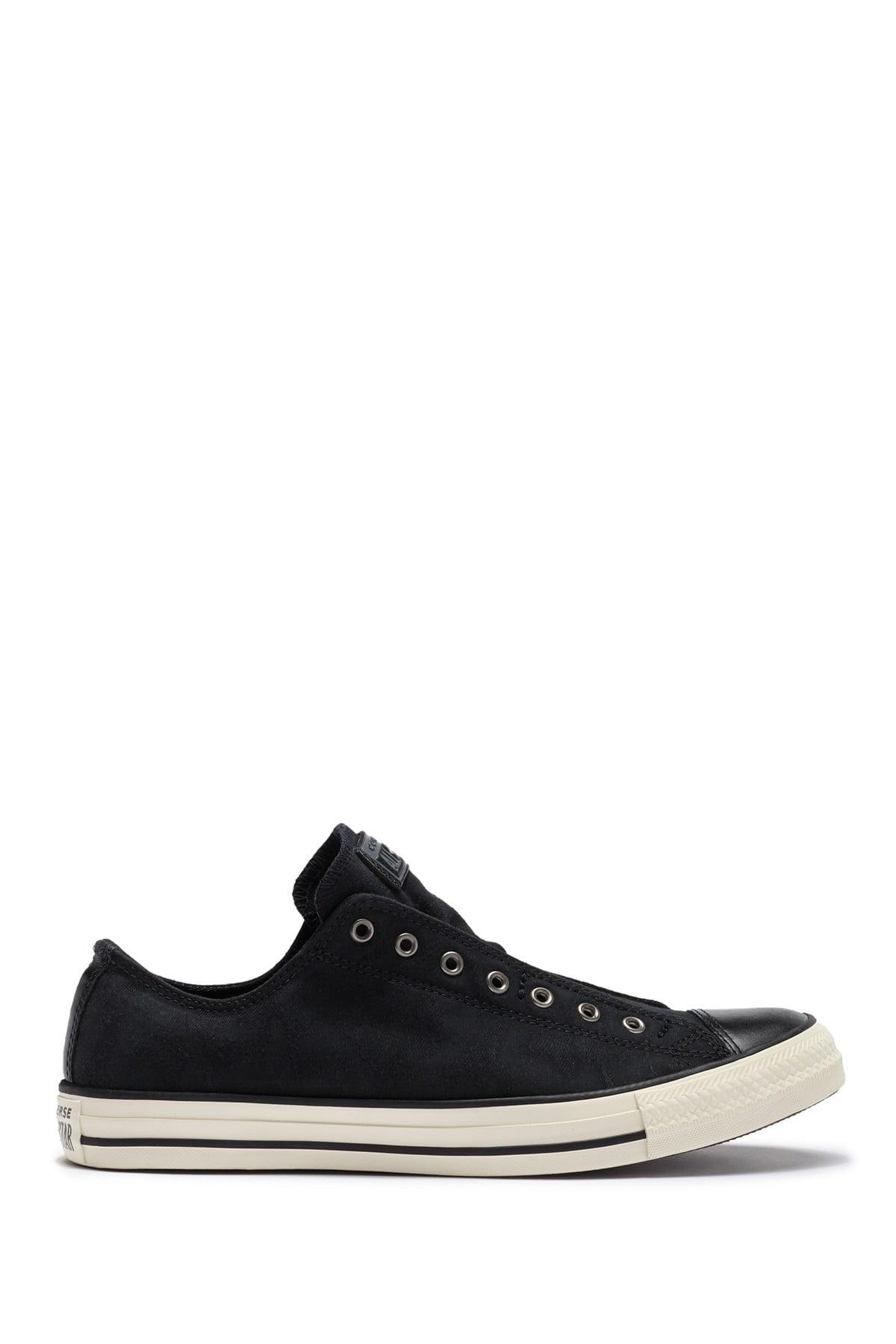 Converse Chuck All Star Slip On Laceless Sneaker in Black for Men | Lyst