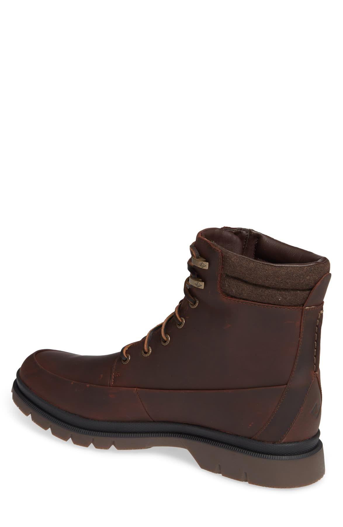 sperry watertown waterproof moc toe boot