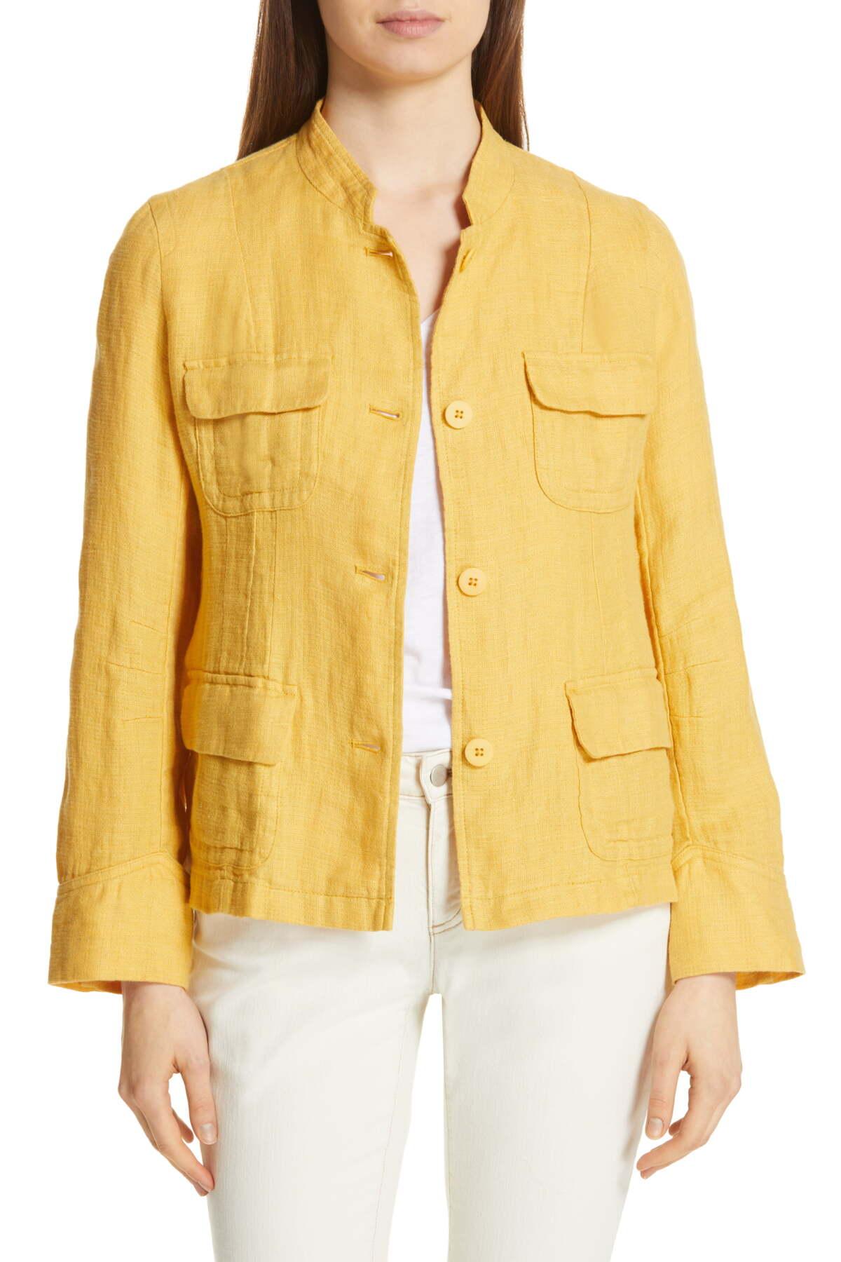 eileen fisher utility jacket