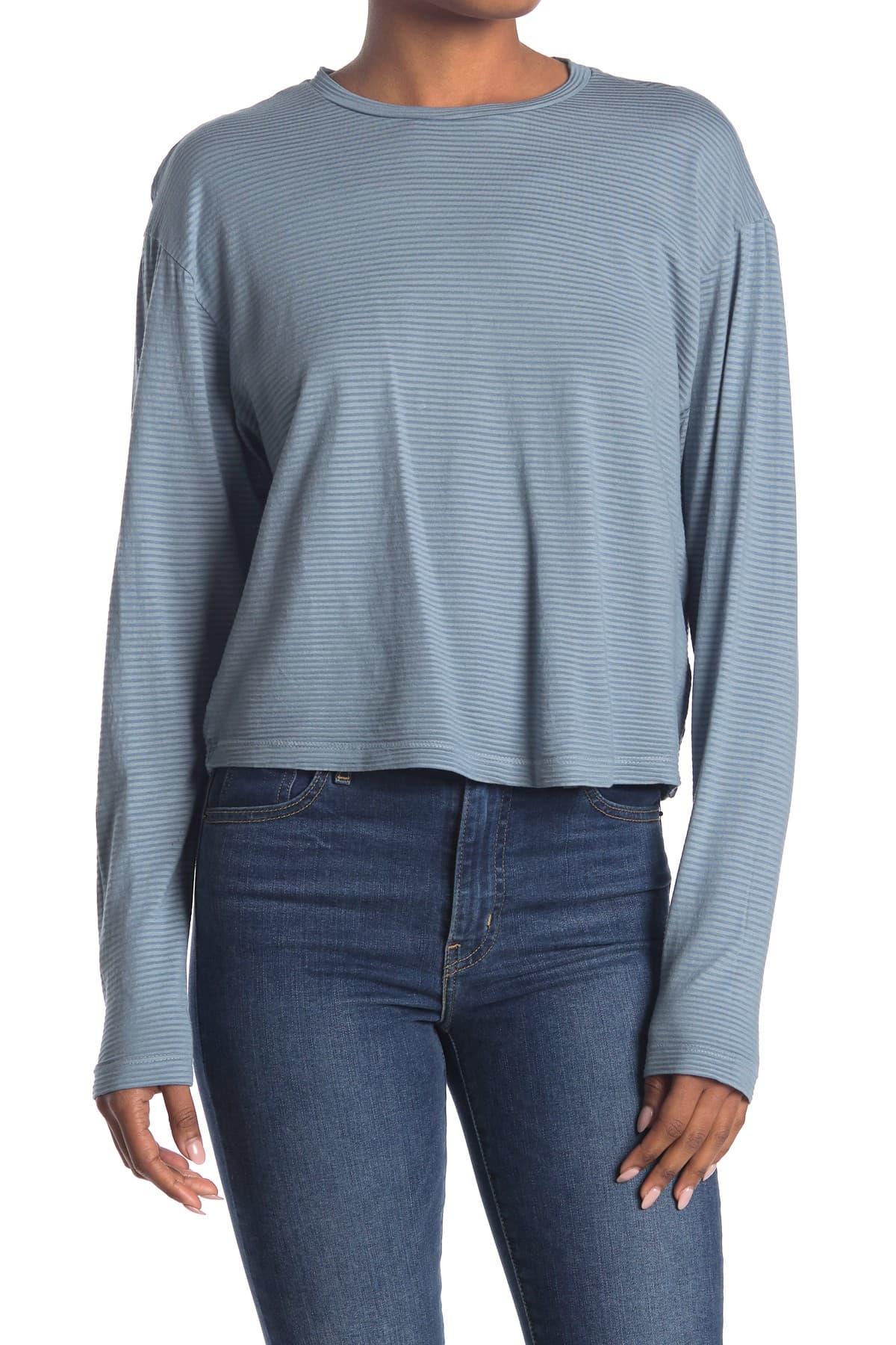 long sleeve jersey top