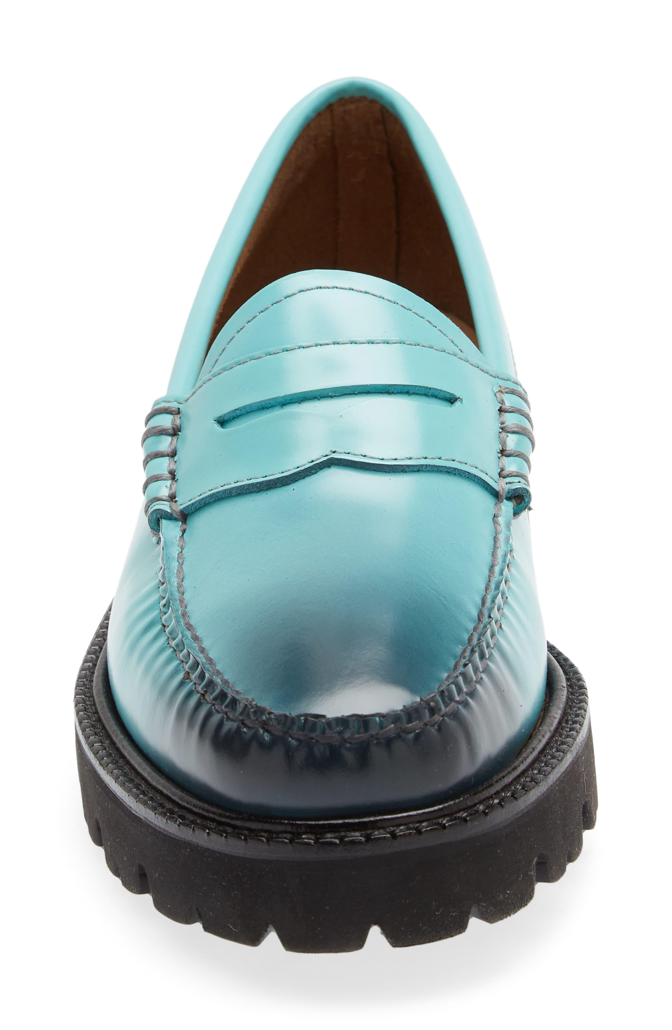 . Bass & Co. Whitney Ombré Lug Loafer In Mint At Nordstrom Rack in Blue  | Lyst