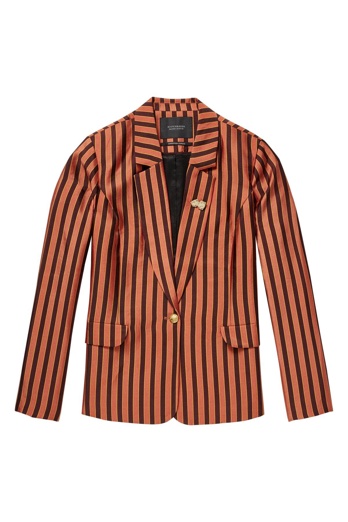scotch and soda striped blazer