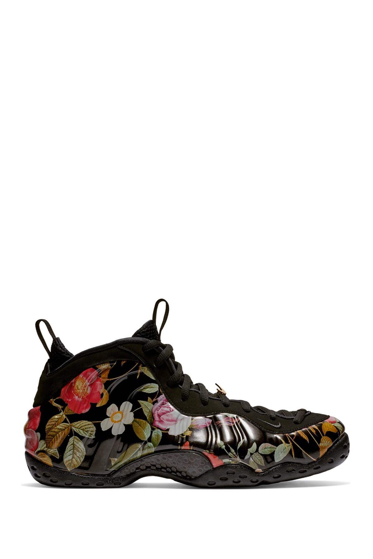 floral print foamposites