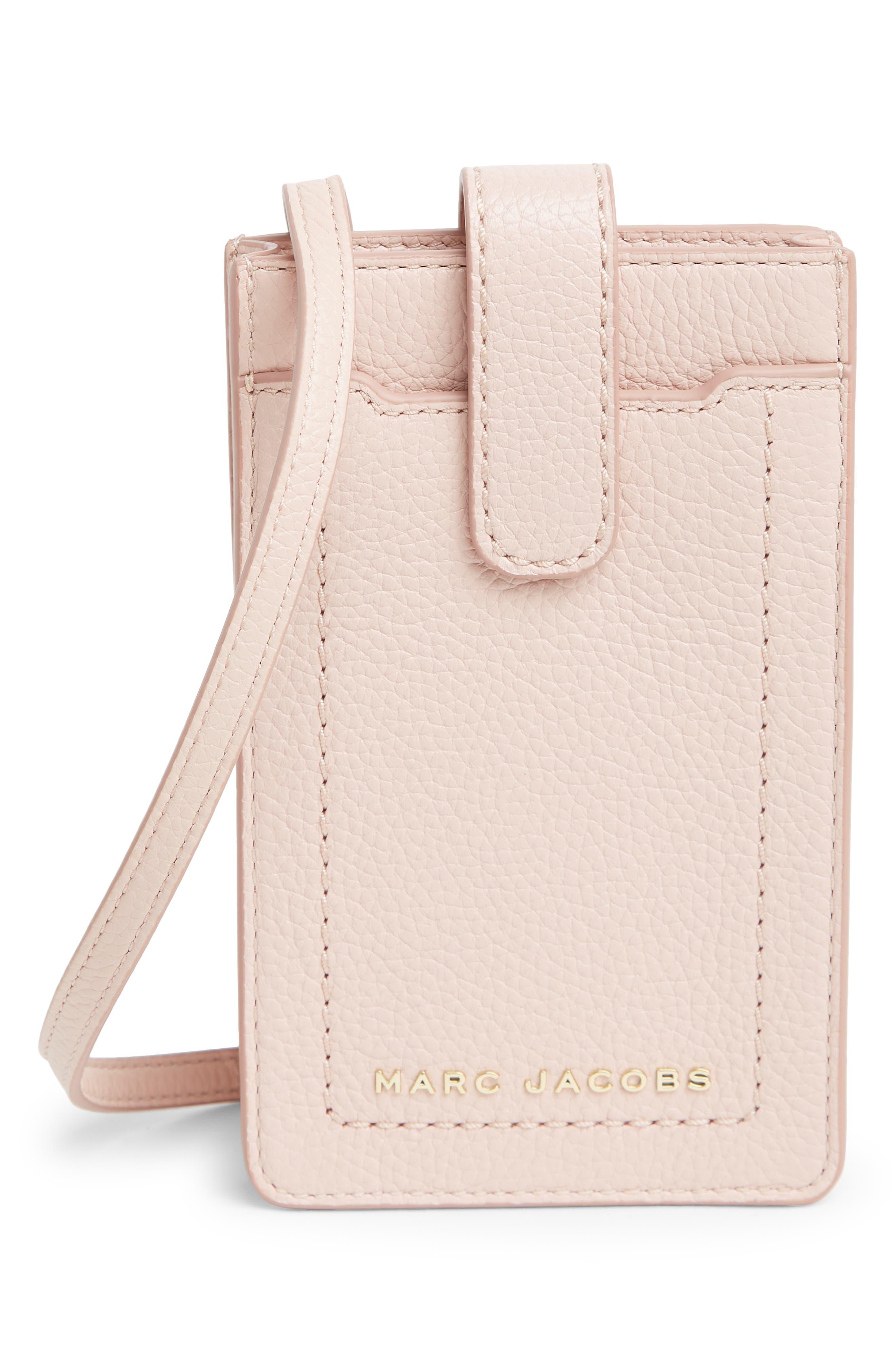 Marc Jacobs Phone Crossbody Bag In Peach Whip At Nordstrom Rack in Pink