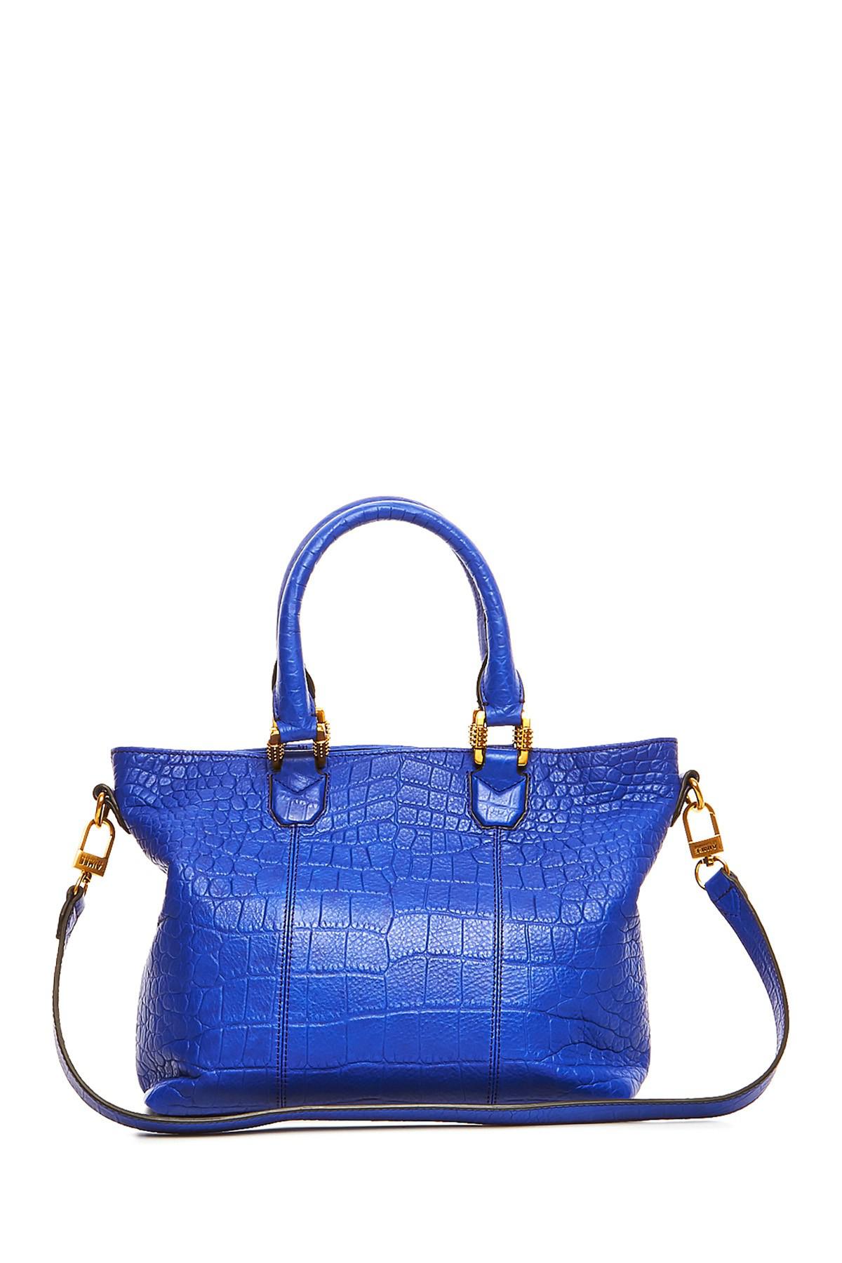 Aimee Kestenberg Morocco Genuine Leather Shoulder Bag in Amethyst (Blue) - Lyst