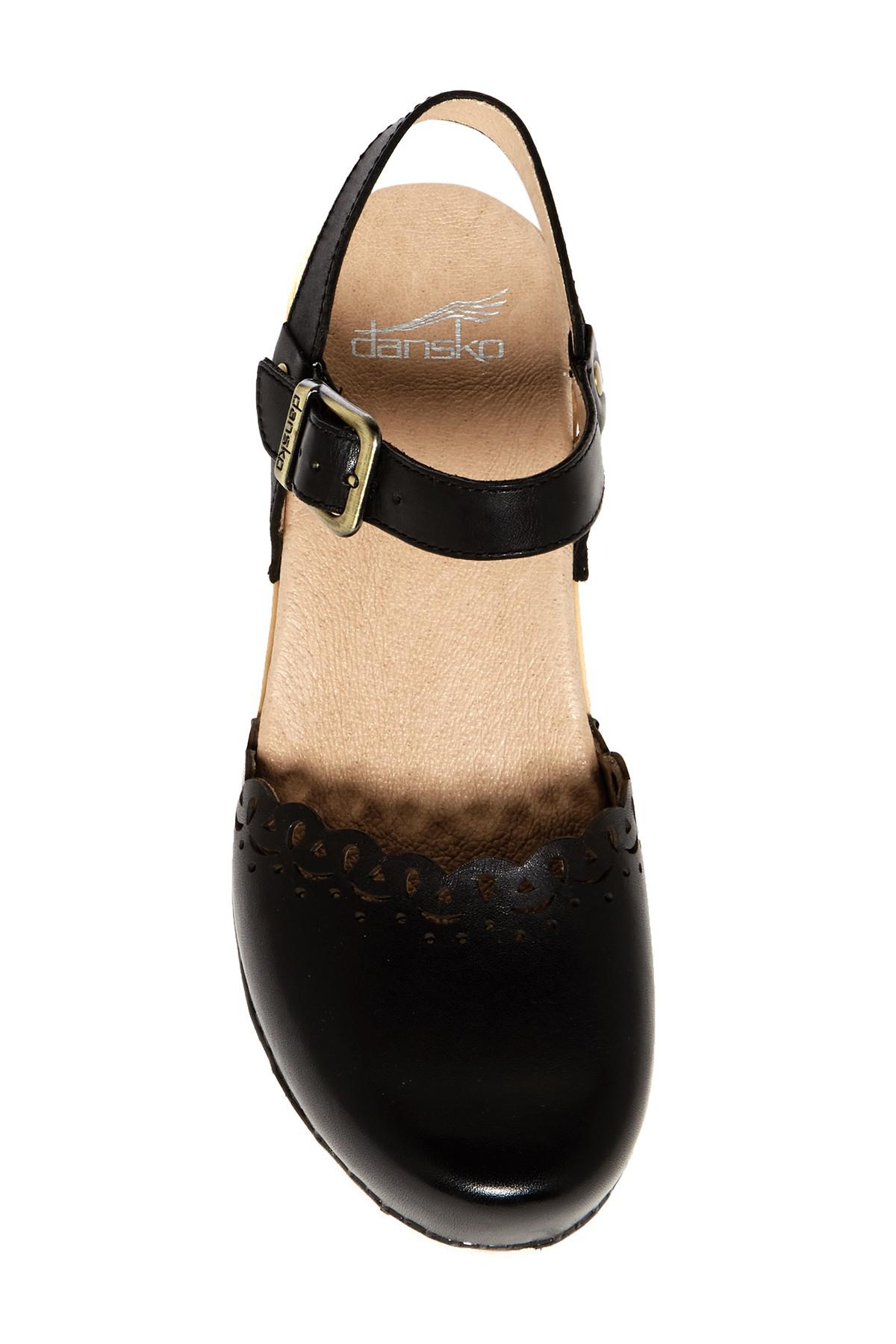 Dansko ankle store strap clog