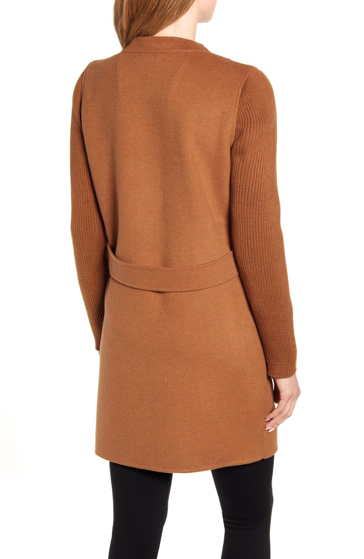 kenneth cole double face coat