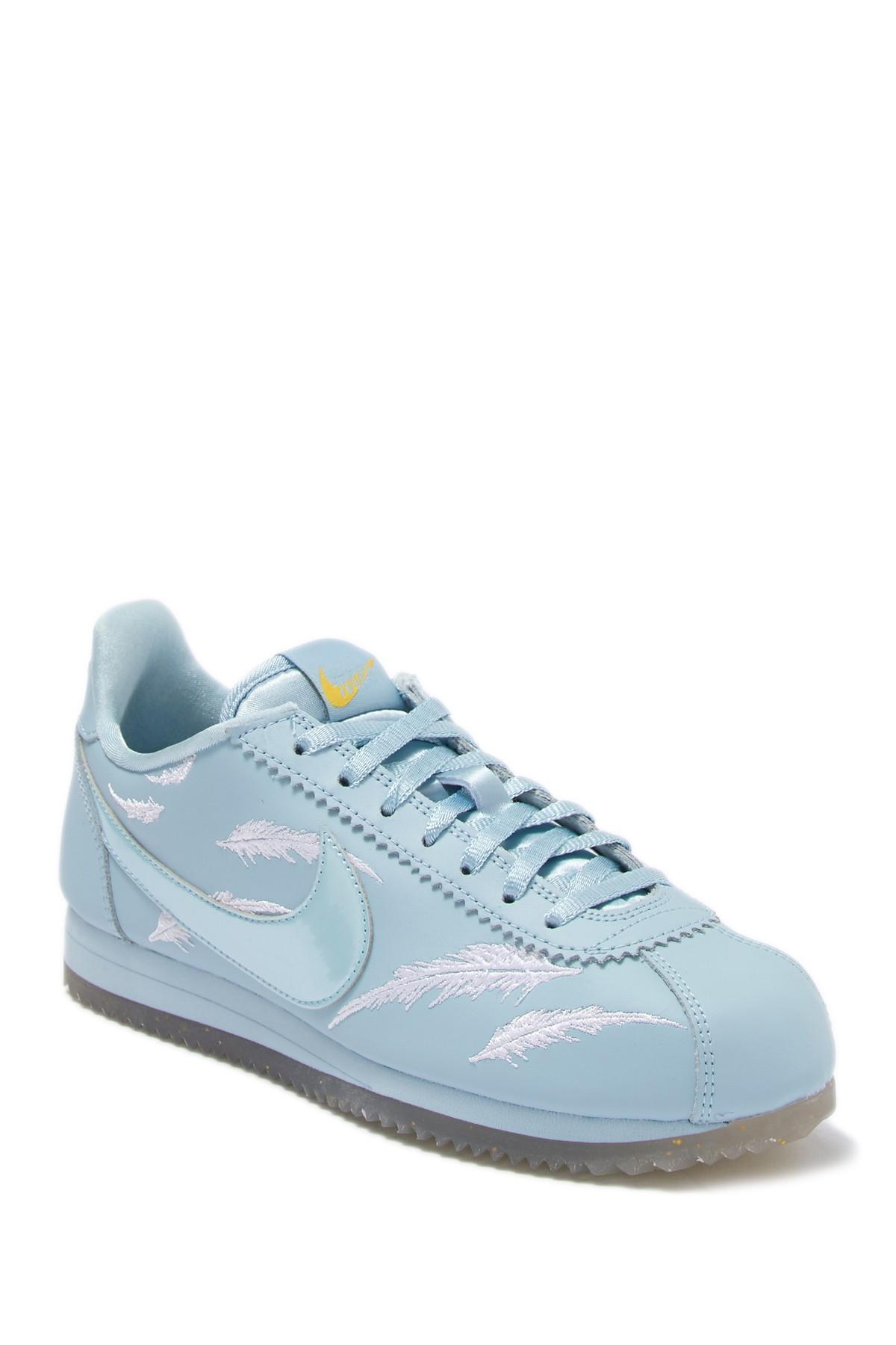 Nike Classic Cortez Feather Sneaker in Blue | Lyst