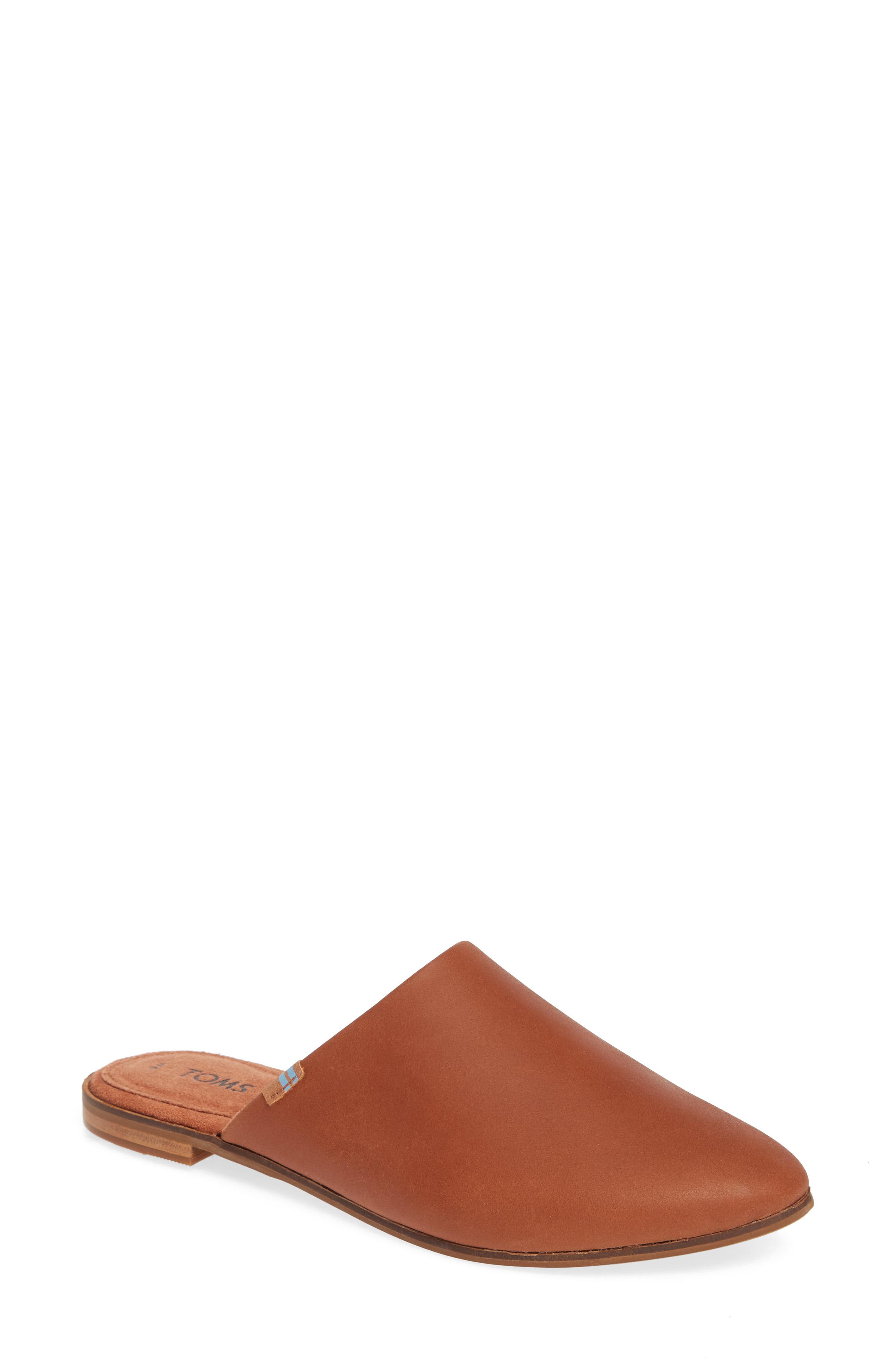 toms leather mules