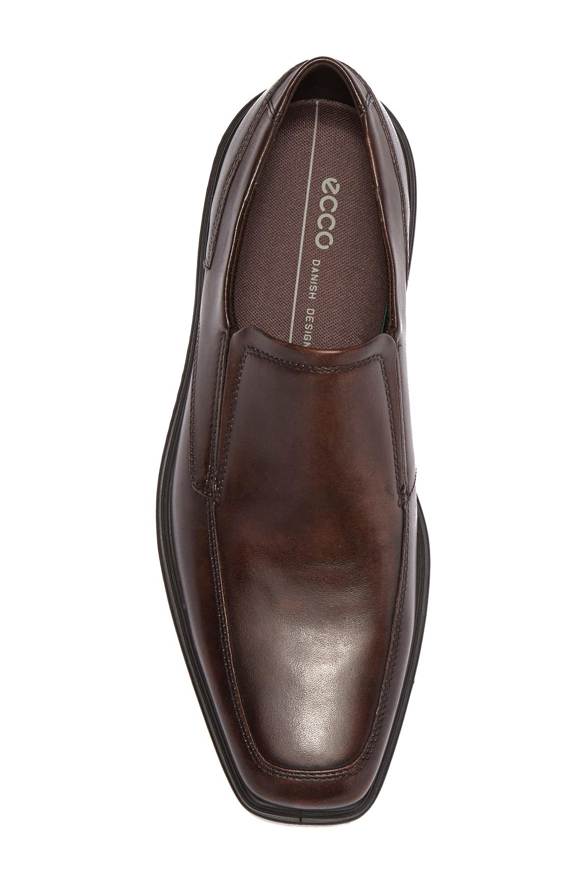 Ecco Leather Minneapolis Slip-on Loafer in Brown for Men - Lyst