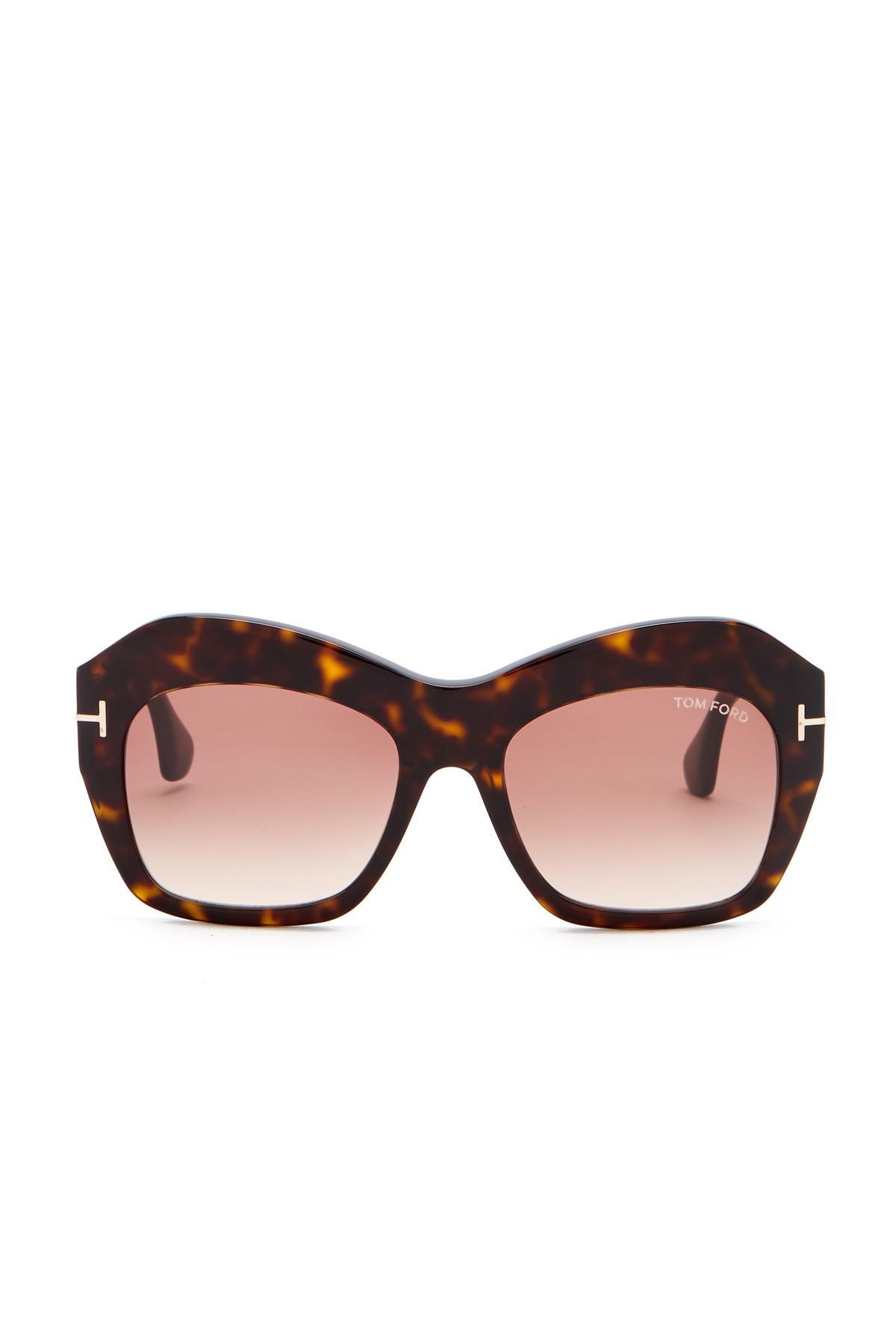 tom ford emmanuelle 54mm square sunglasses online