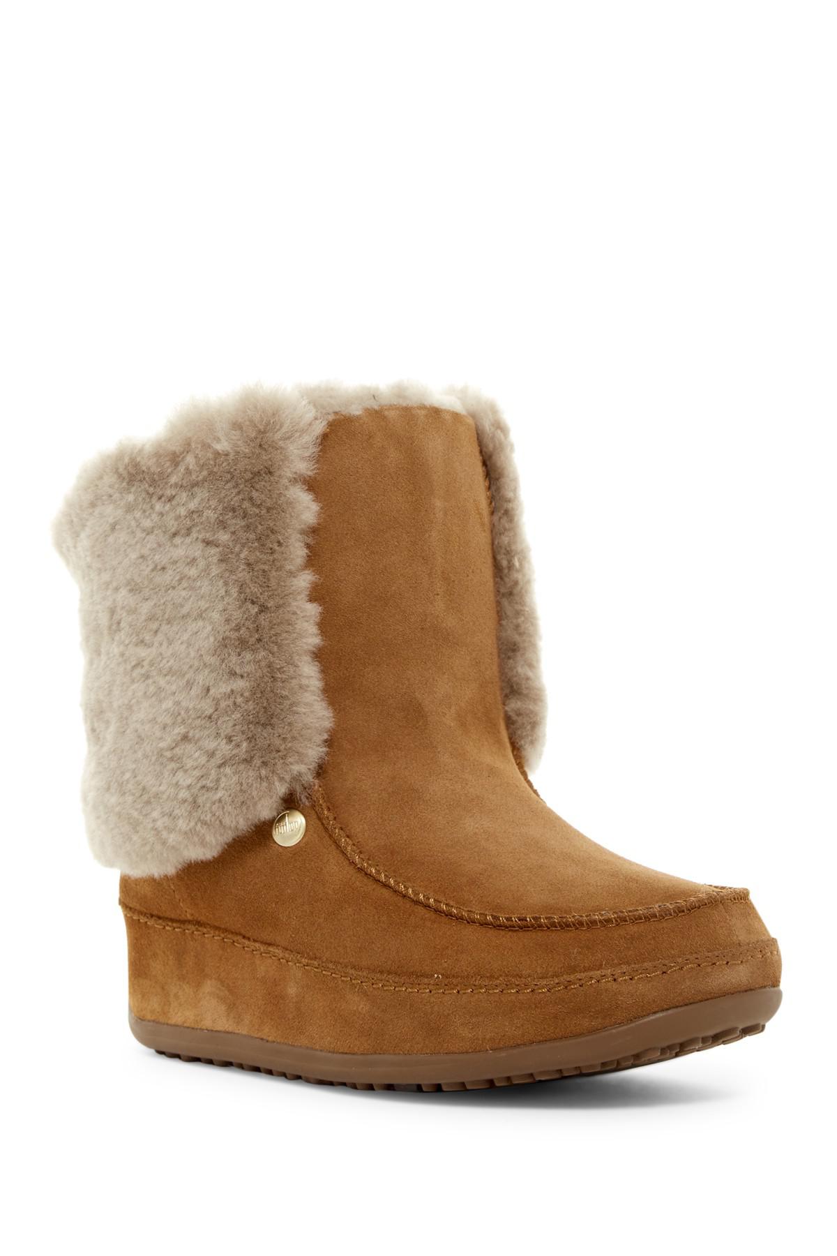 fitflop tan boots