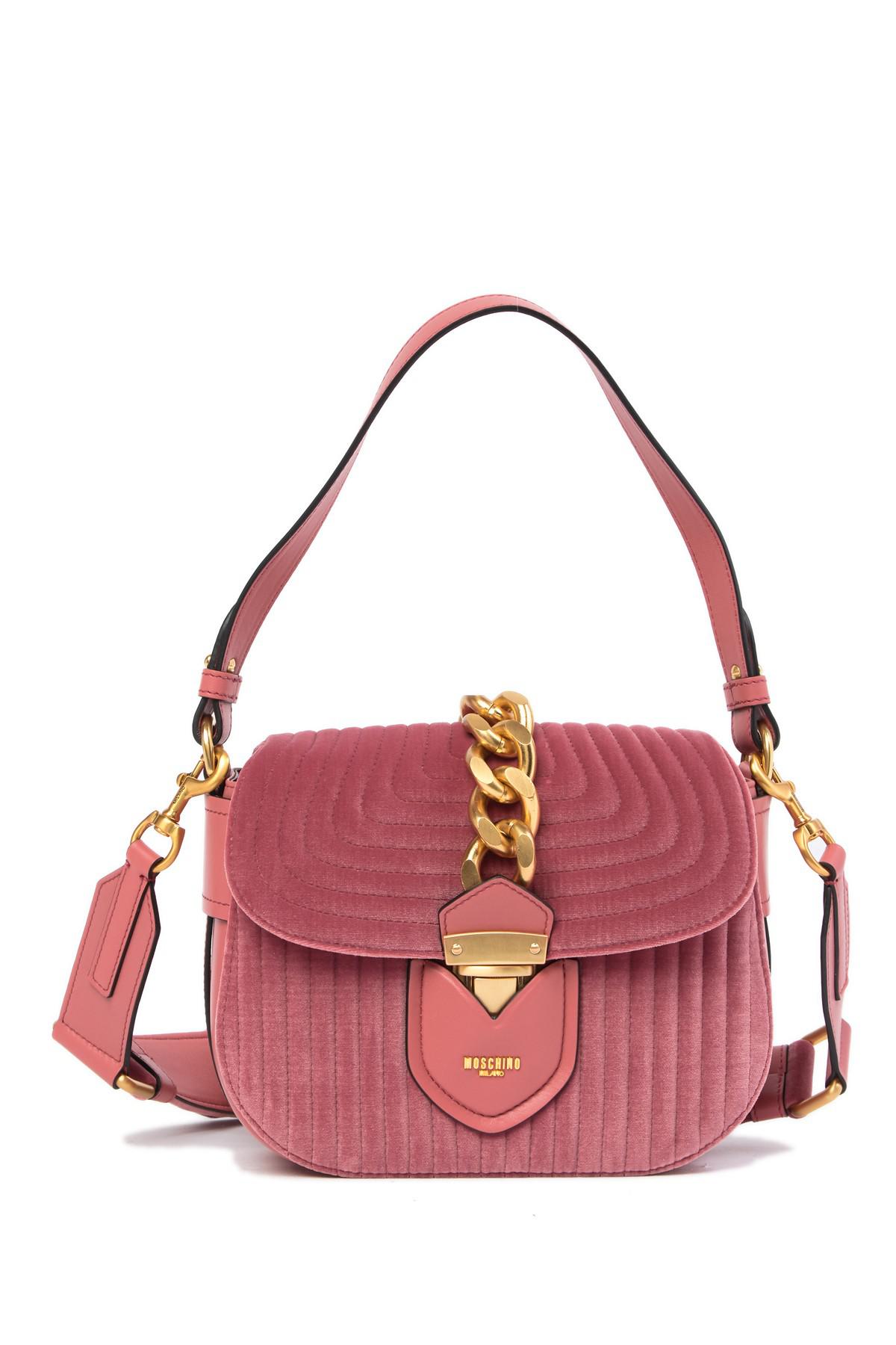 moschino bag velvet