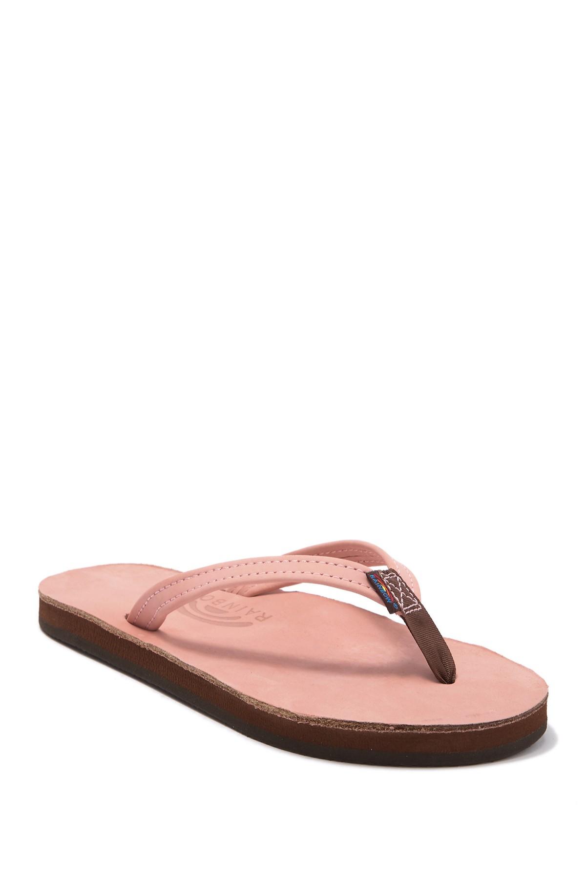 pink rainbow sandals