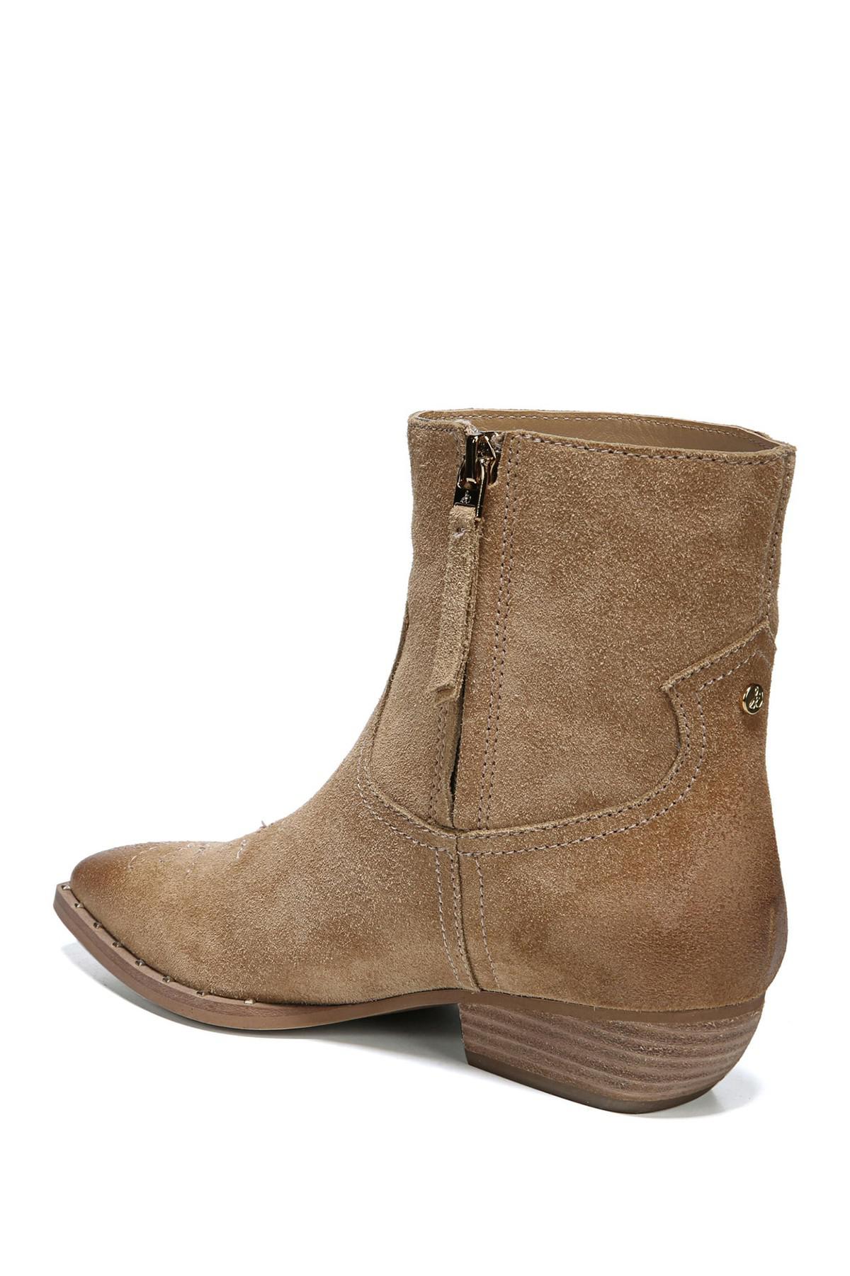 sam edelman ava western bootie