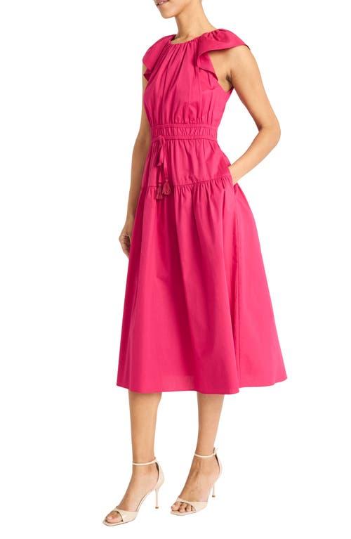 maggy london cotton eyelet tiered midi dress Nordstrom Maggy London Cotton Eyelet Tiered Midi Dress Deep Mint at Nordstrom,