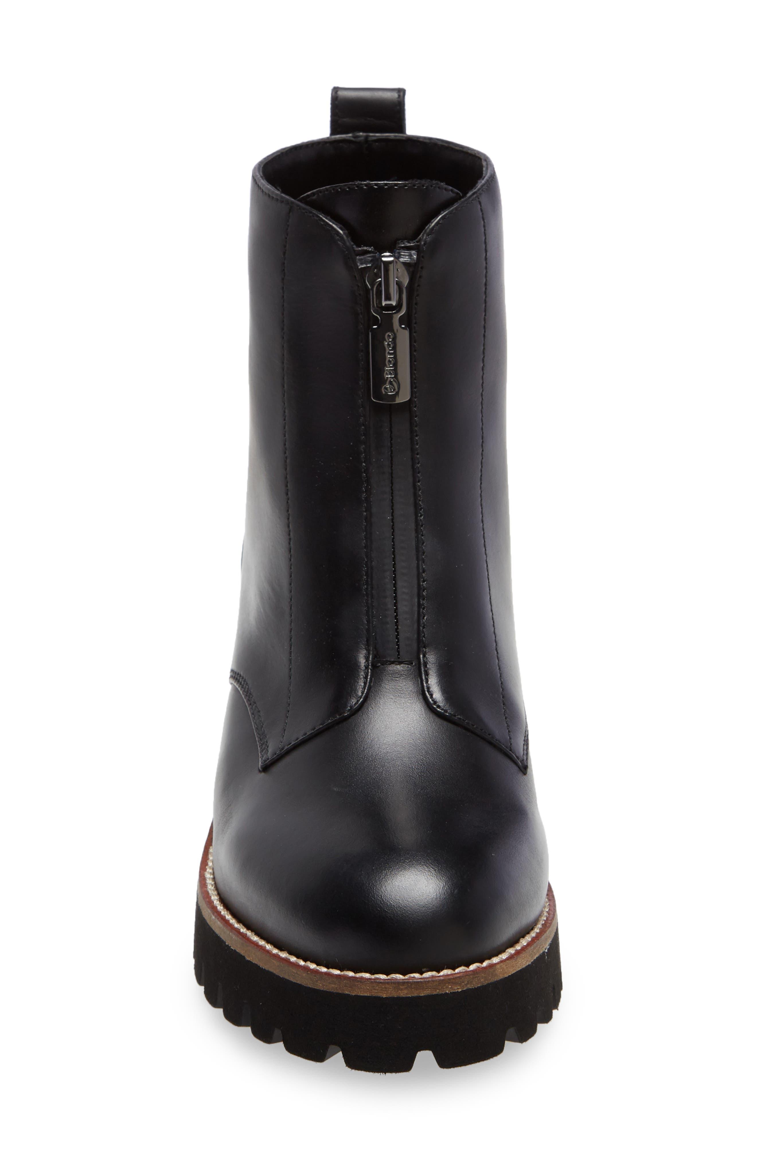 blondo leather booties