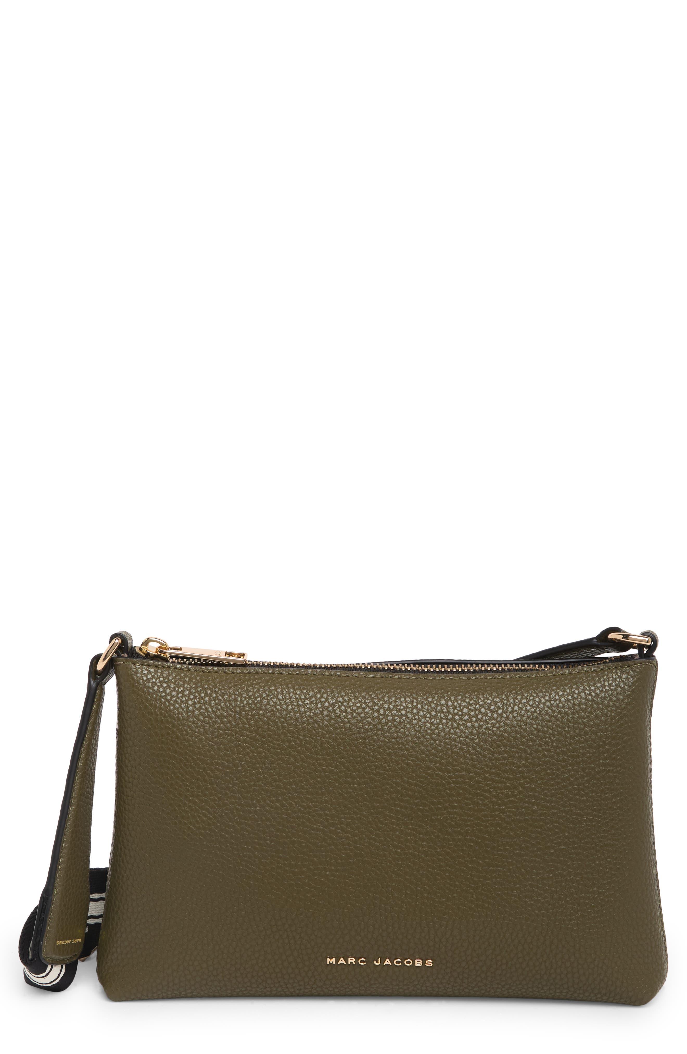 Marc Jacobs The Cosmo Leather Crossbody Bag in White