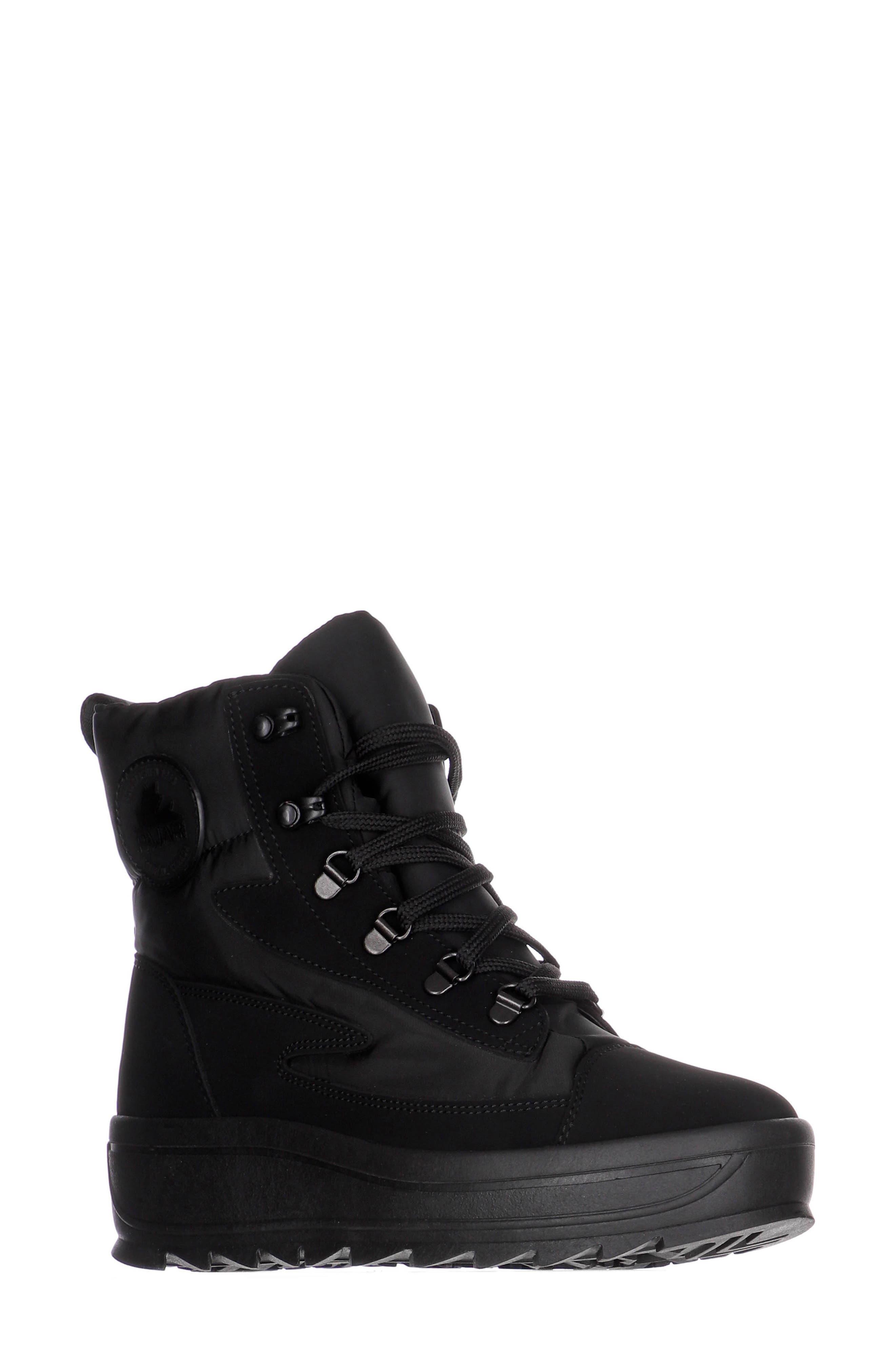 Pajar Talya Waterproof Boot In Black At Nordstrom Rack Lyst