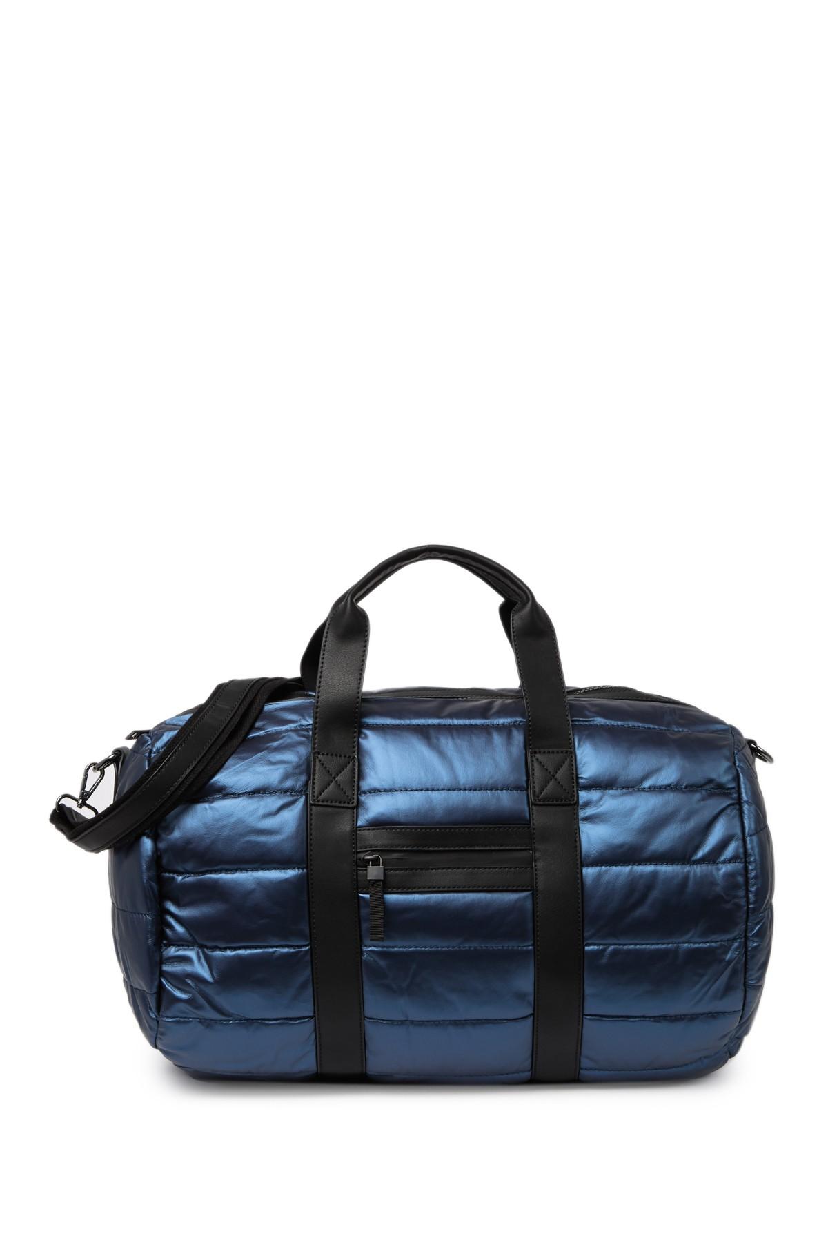 puffer duffle bag 