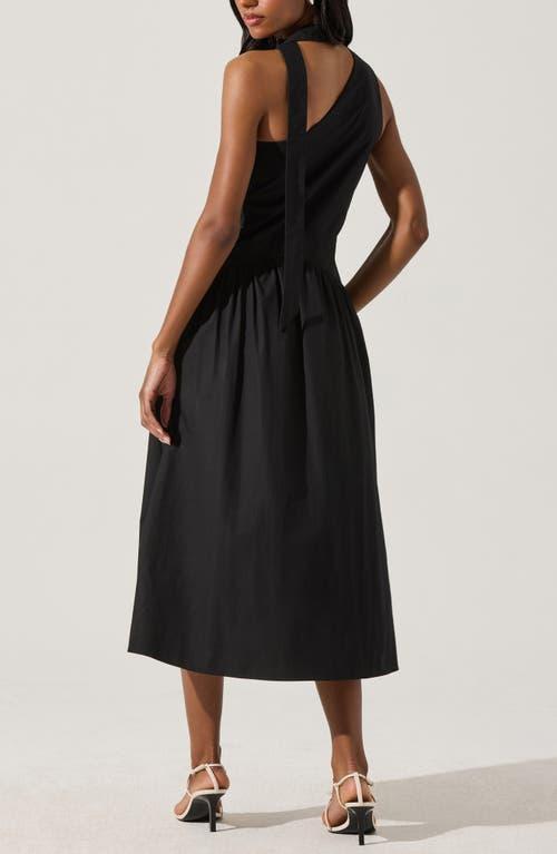 poplin fit & flare dress astr the label Winica Poplin Mini Dress