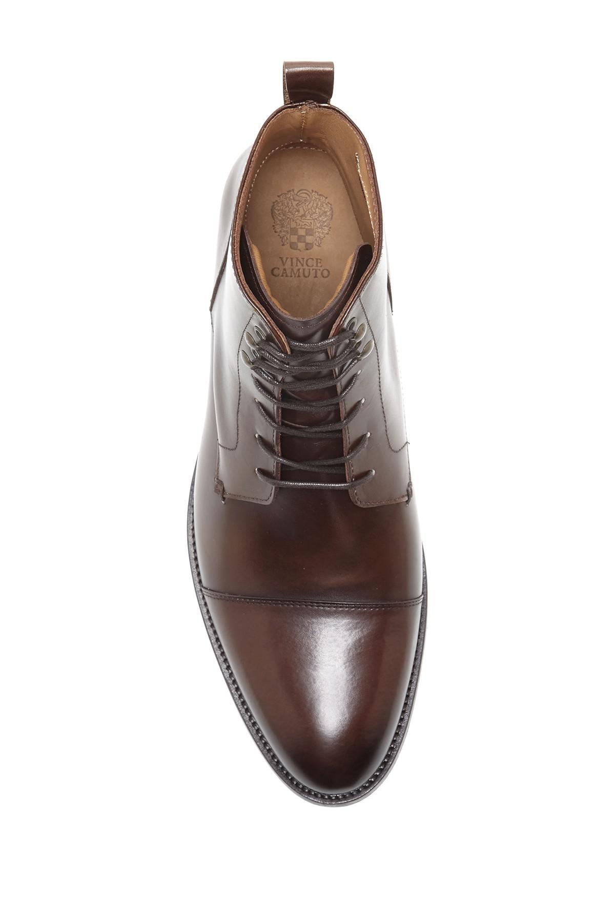vince camuto roean cap toe boot
