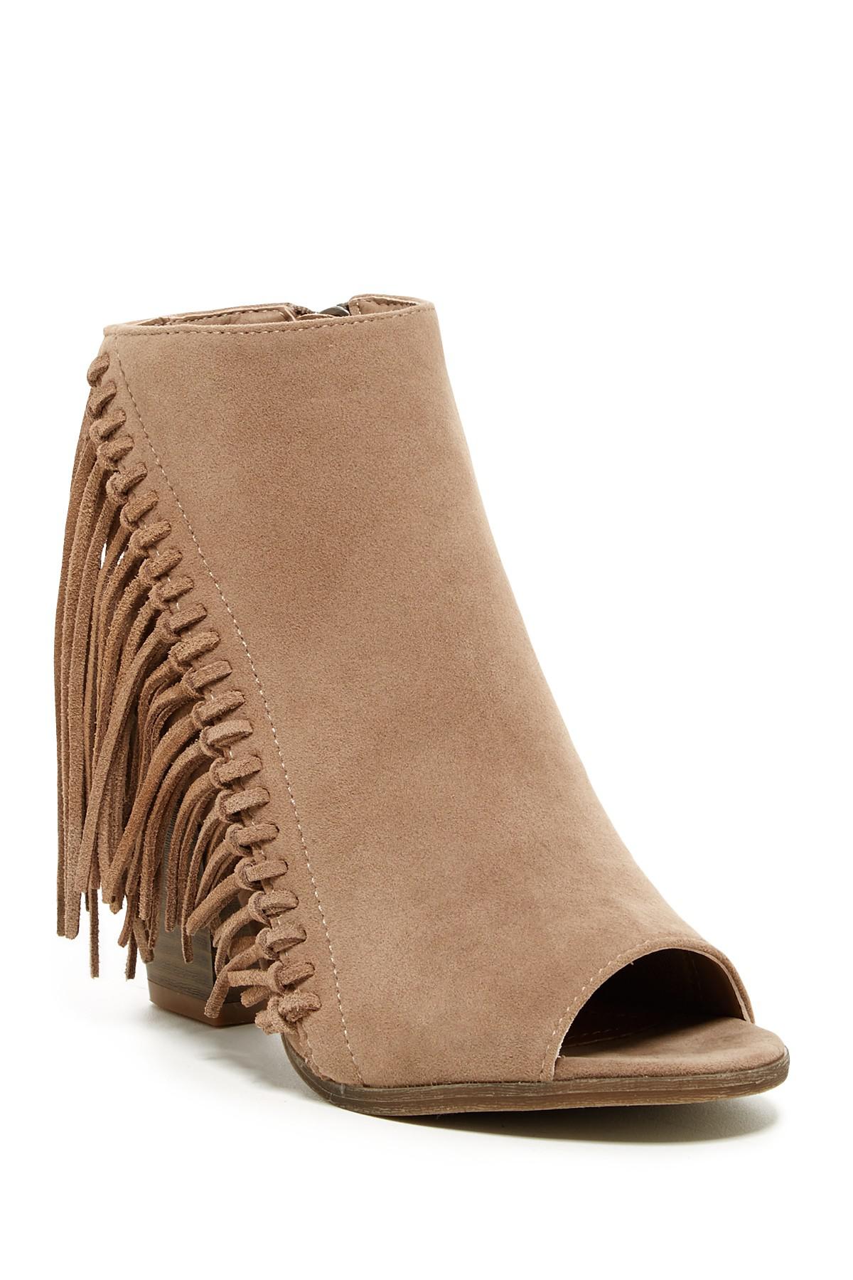 rampage fringe boots