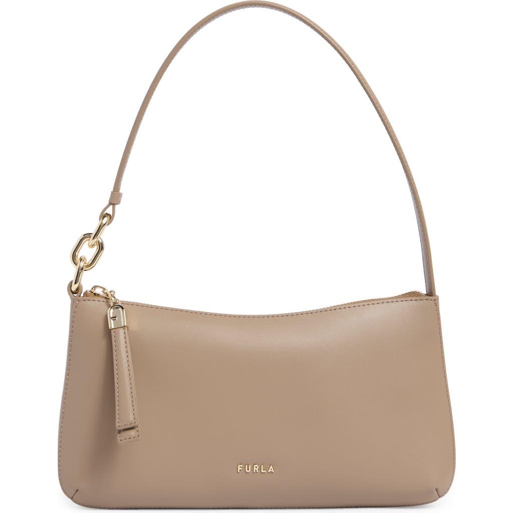 Furla Cassiopea Mini Shoulder Bag in Brown | Lyst