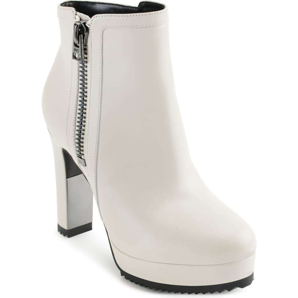 Dkny white boots outlet