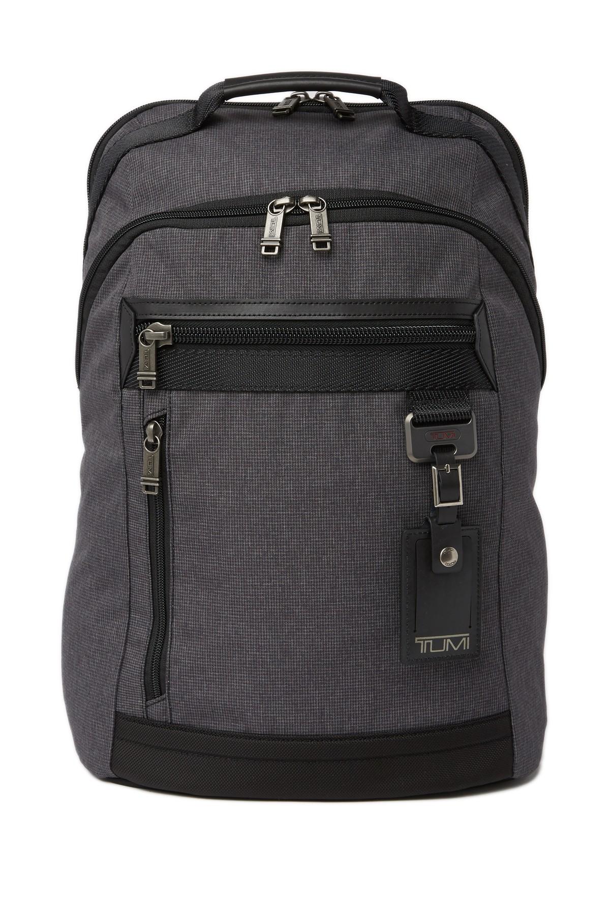 Tumi Synthetic Bertona Backpack in Heather Grey (Gray) for Men - Save ...