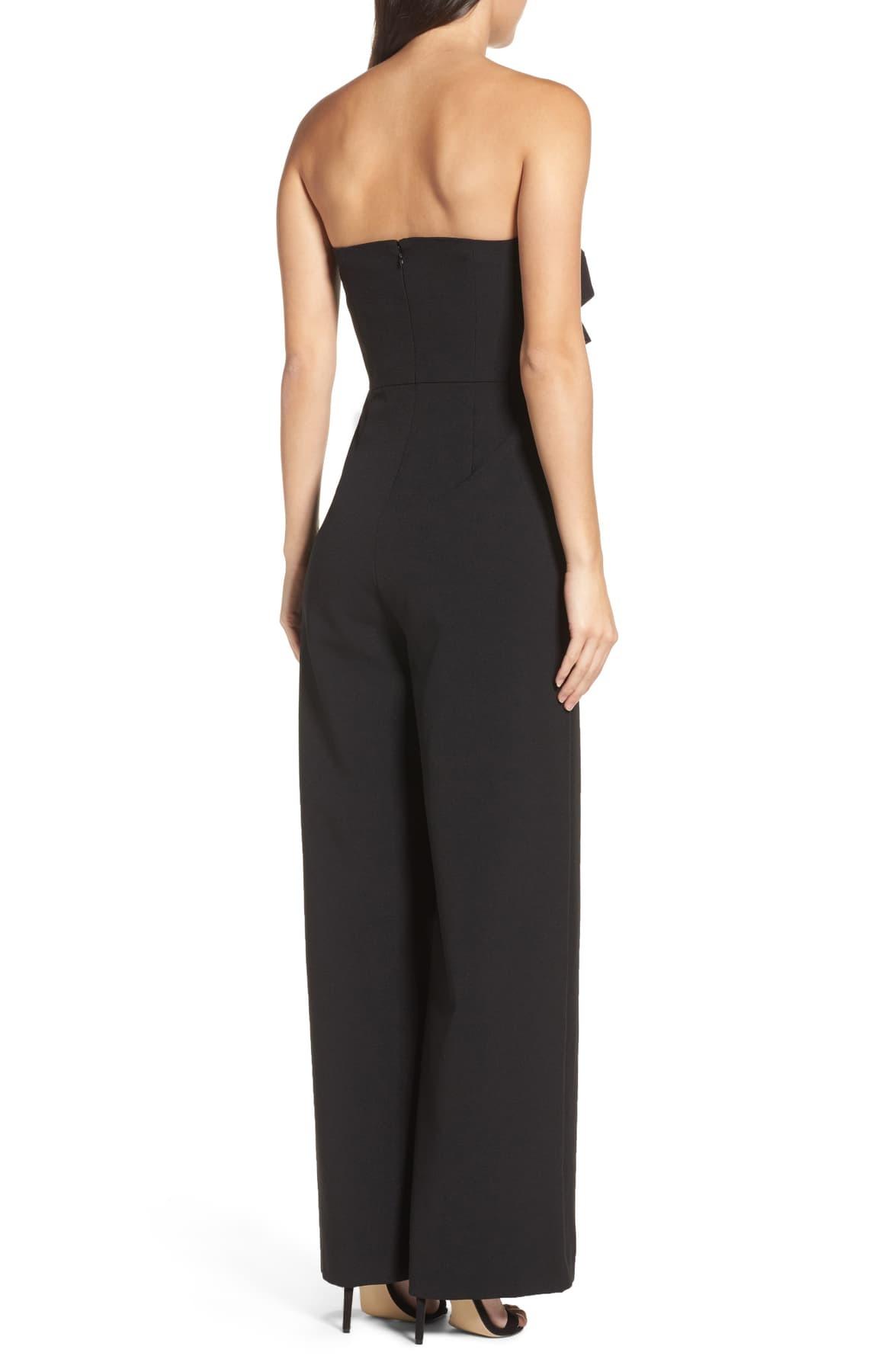 chelsea28 strapless jumpsuit