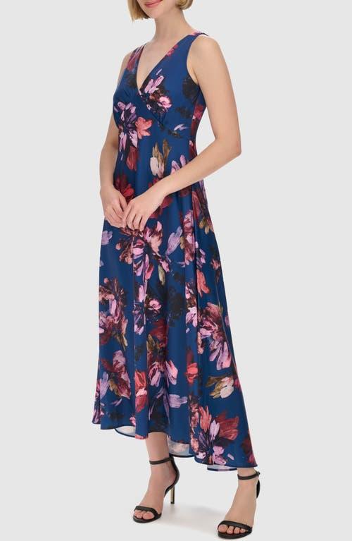 Calvin klein floral maxi dress hot sale