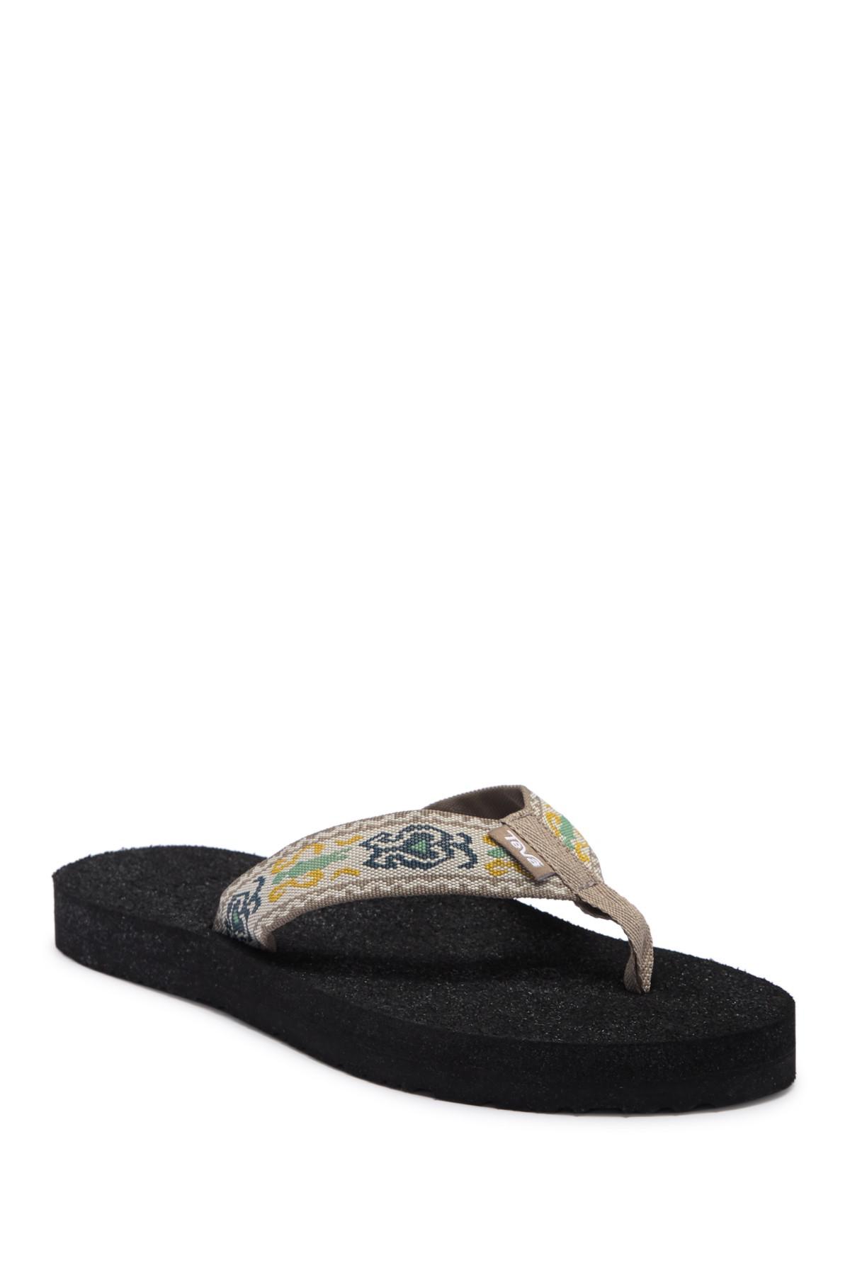mush flip flops teva