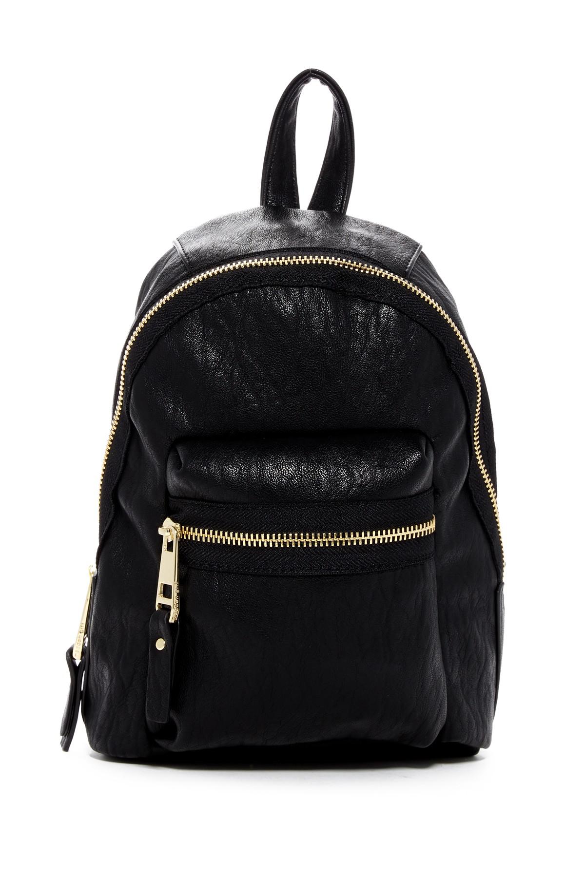 Madden Girl Mini Pvc Backpack in Black - Lyst